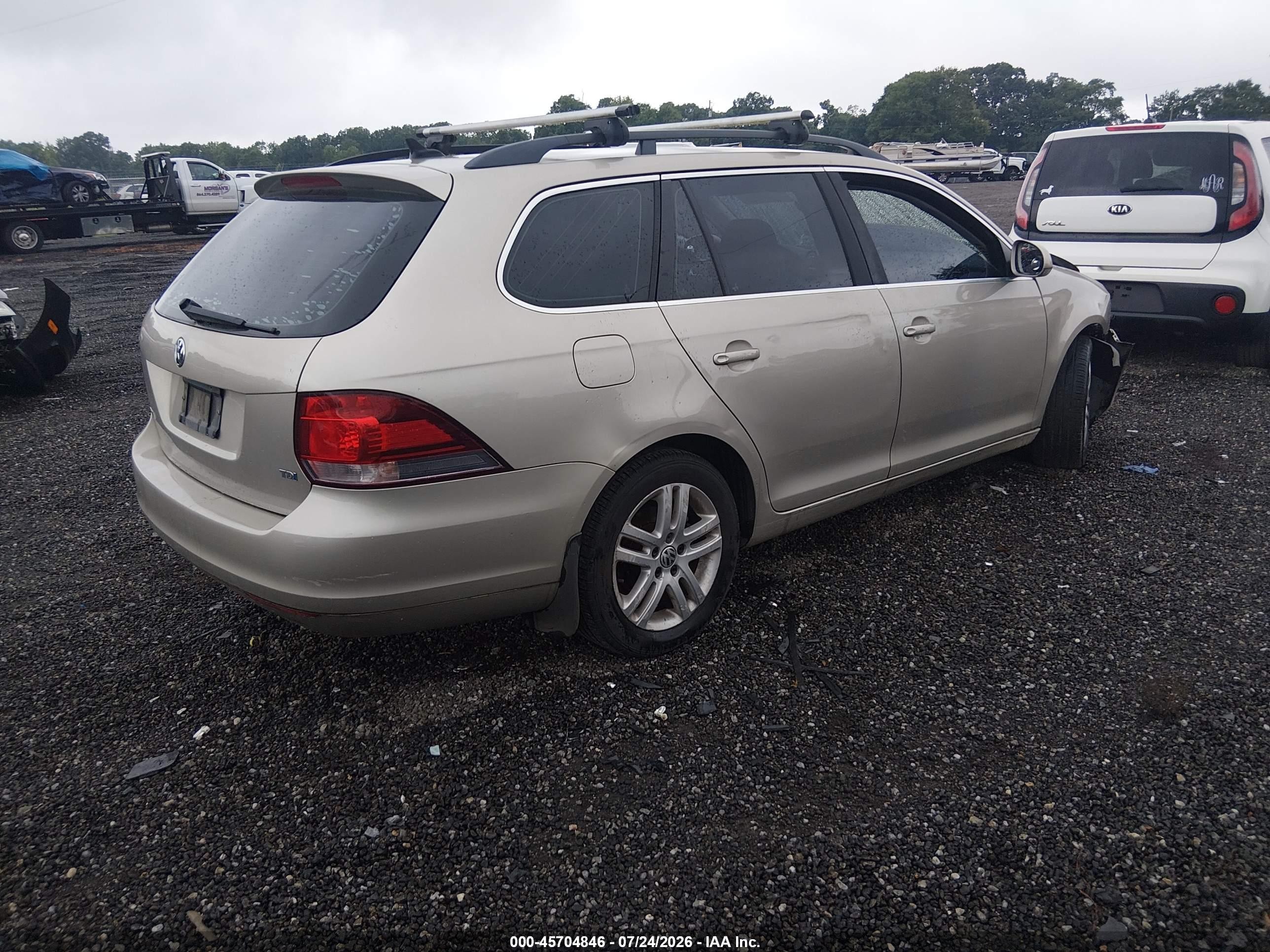 2012 Volkswagen Jetta Sportwagen 2.0l Tdi Gold vin: 3VWPL7AJ4CM693577