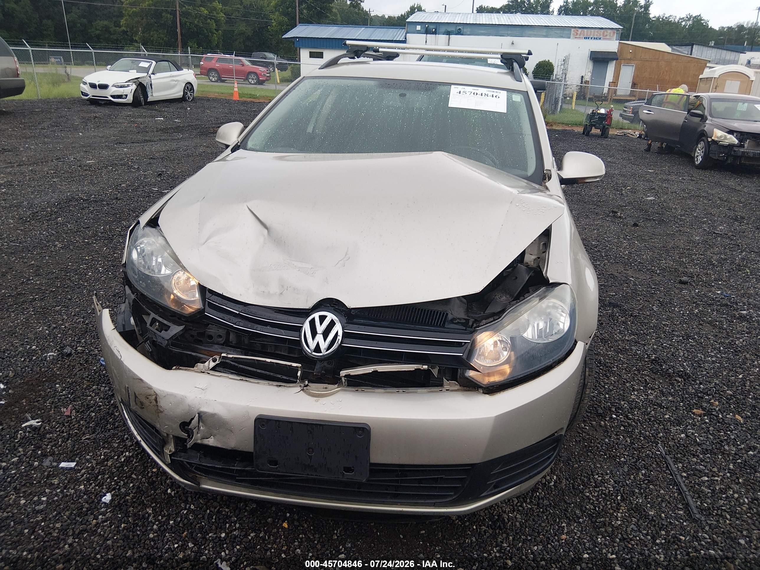 2012 Volkswagen Jetta Sportwagen 2.0l Tdi Gold vin: 3VWPL7AJ4CM693577
