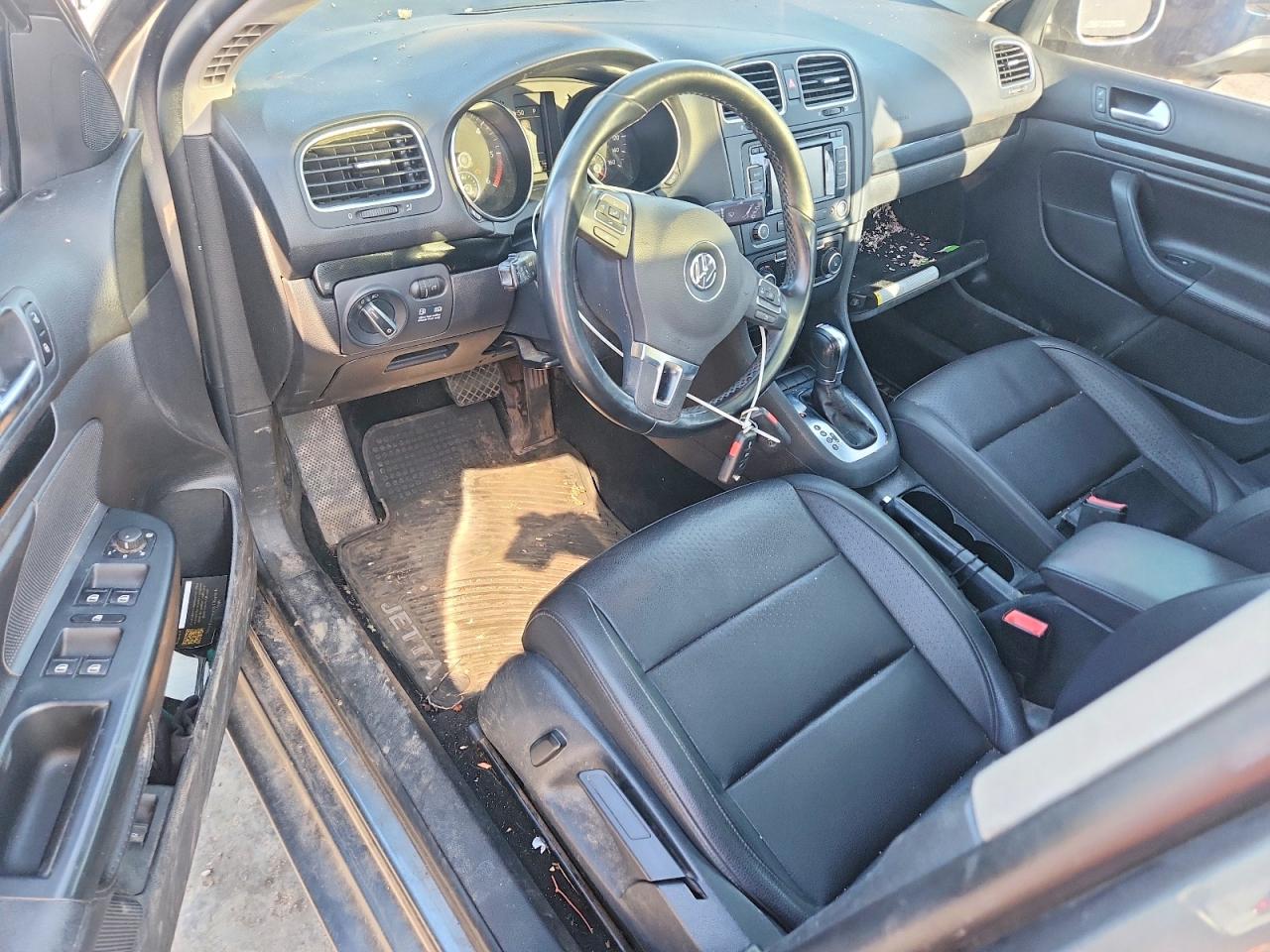 2013 Volkswagen Jetta Tdi Gray vin: 3VWPL7AJ4DM615396