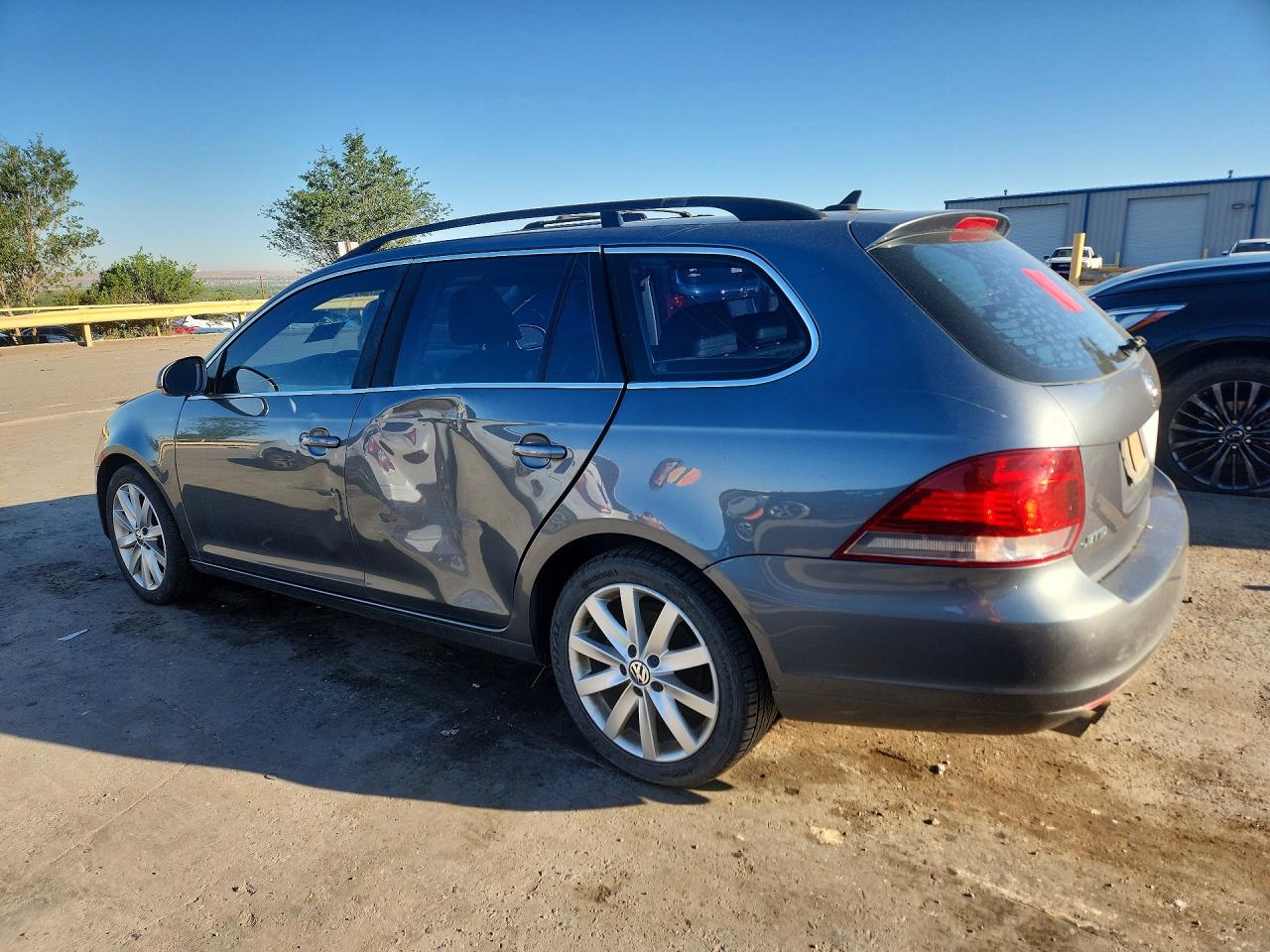 2013 Volkswagen Jetta Tdi Gray vin: 3VWPL7AJ4DM615396