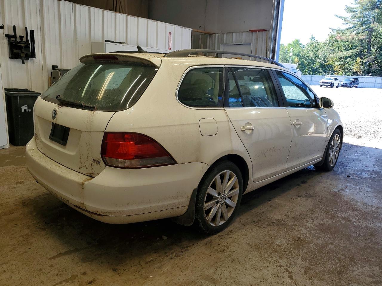 2013 Volkswagen Jetta Tdi White vin: 3VWPL7AJ4DM680913