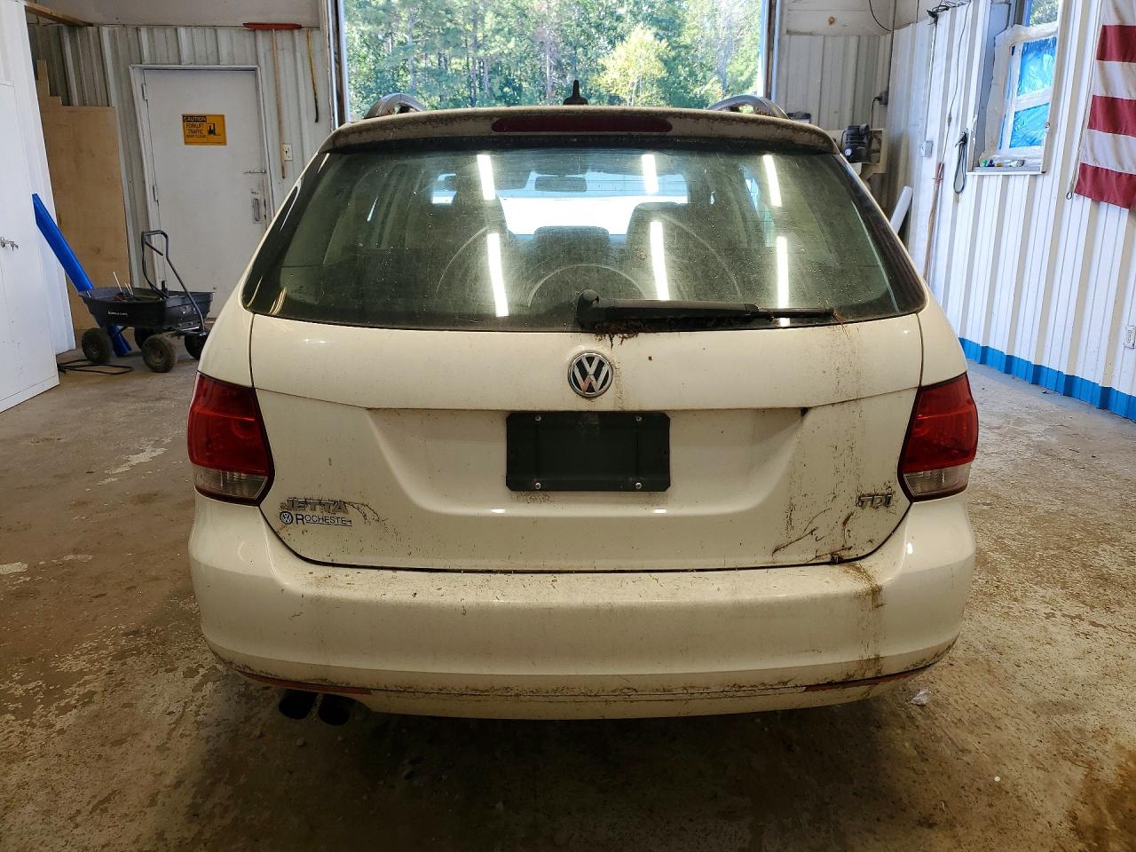 2013 Volkswagen Jetta Tdi White vin: 3VWPL7AJ4DM680913