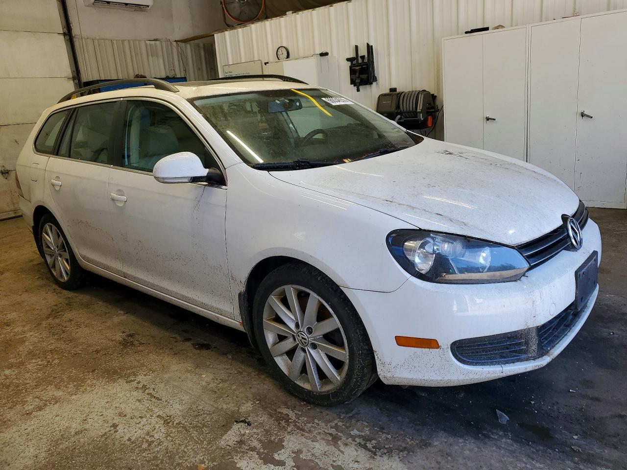 2013 Volkswagen Jetta Tdi White vin: 3VWPL7AJ4DM680913