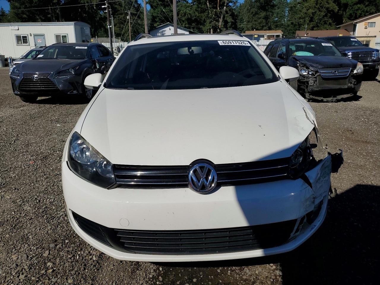 2013 Volkswagen Jetta Tdi White vin: 3VWPL7AJ4DM692172