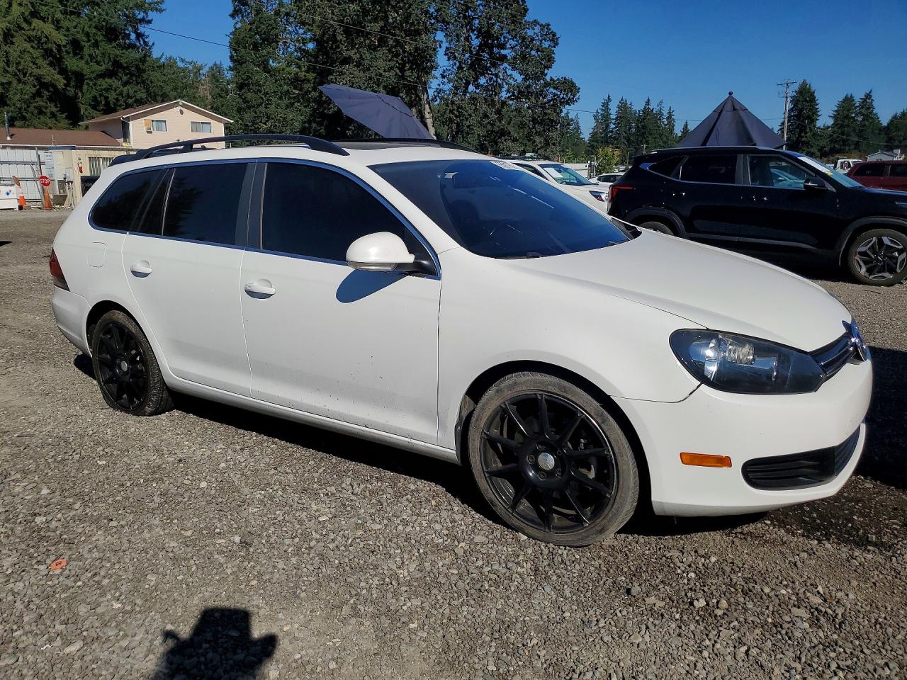 2013 Volkswagen Jetta Tdi White vin: 3VWPL7AJ4DM692172