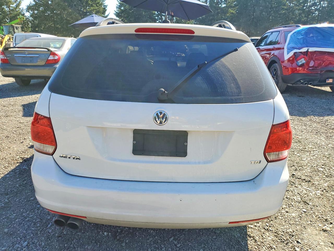 2013 Volkswagen Jetta Tdi White vin: 3VWPL7AJ4DM692172