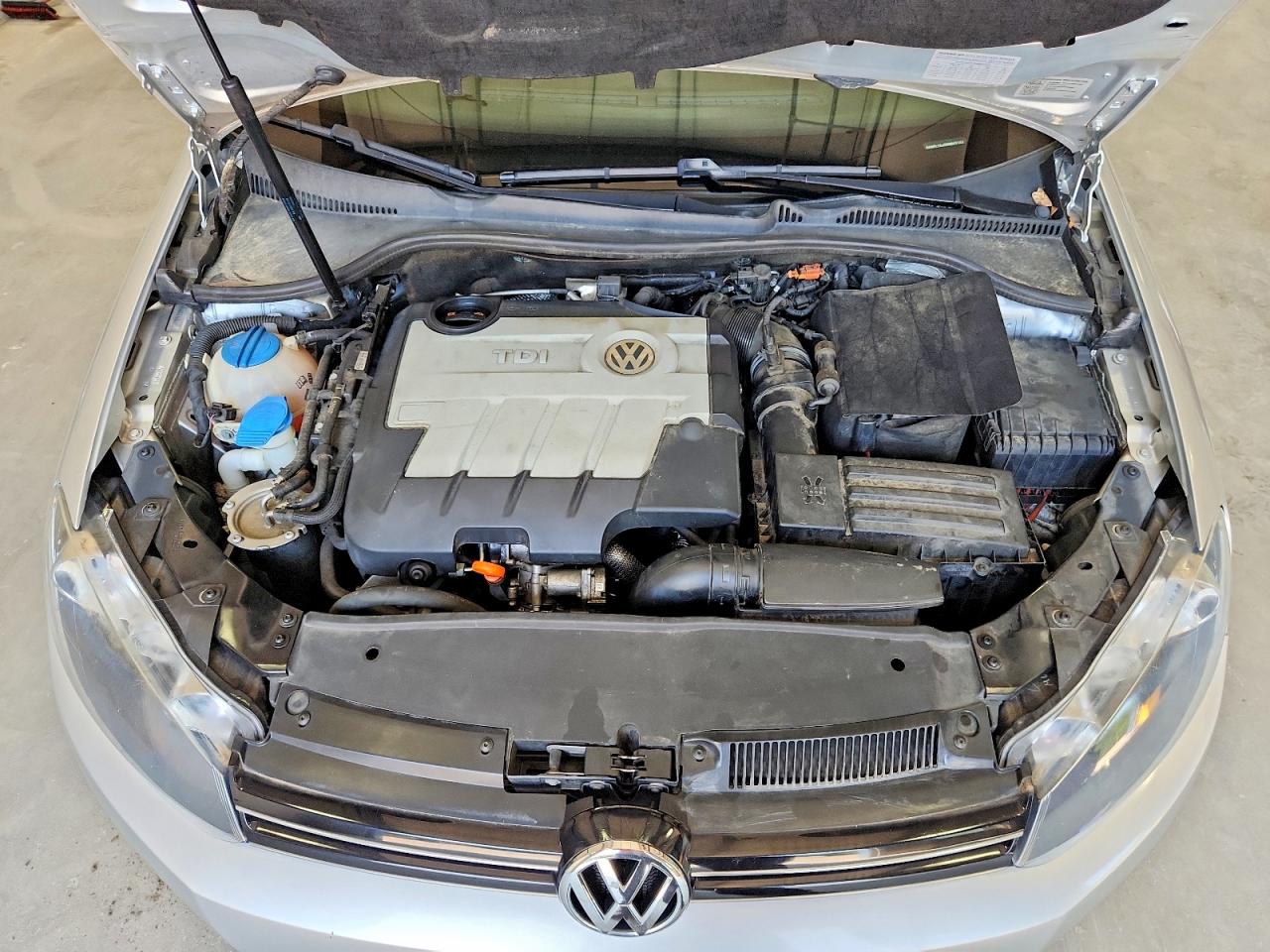 2013 Volkswagen Jetta Tdi Silver vin: 3VWPL7AJ4DM693743