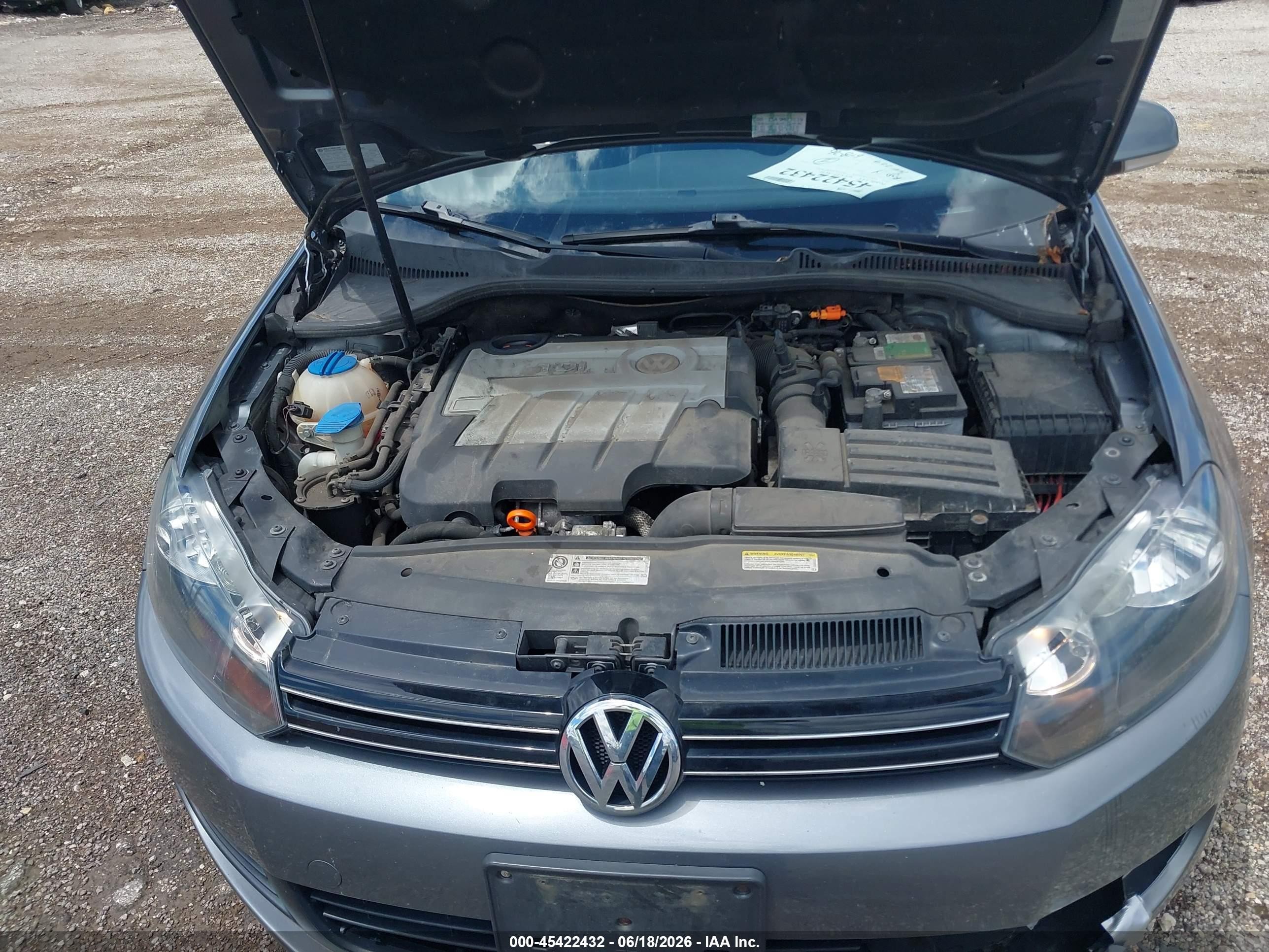 2014 Volkswagen Jetta Sportwagen 2.0l Tdi Gray vin: 3VWPL7AJ4EM602293