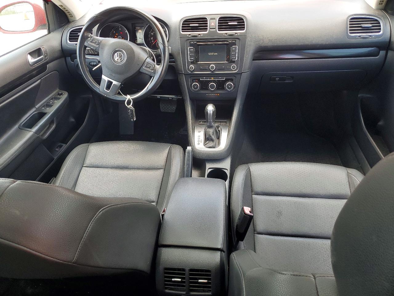 2014 Volkswagen Jetta Tdi Red vin: 3VWPL7AJ4EM608160