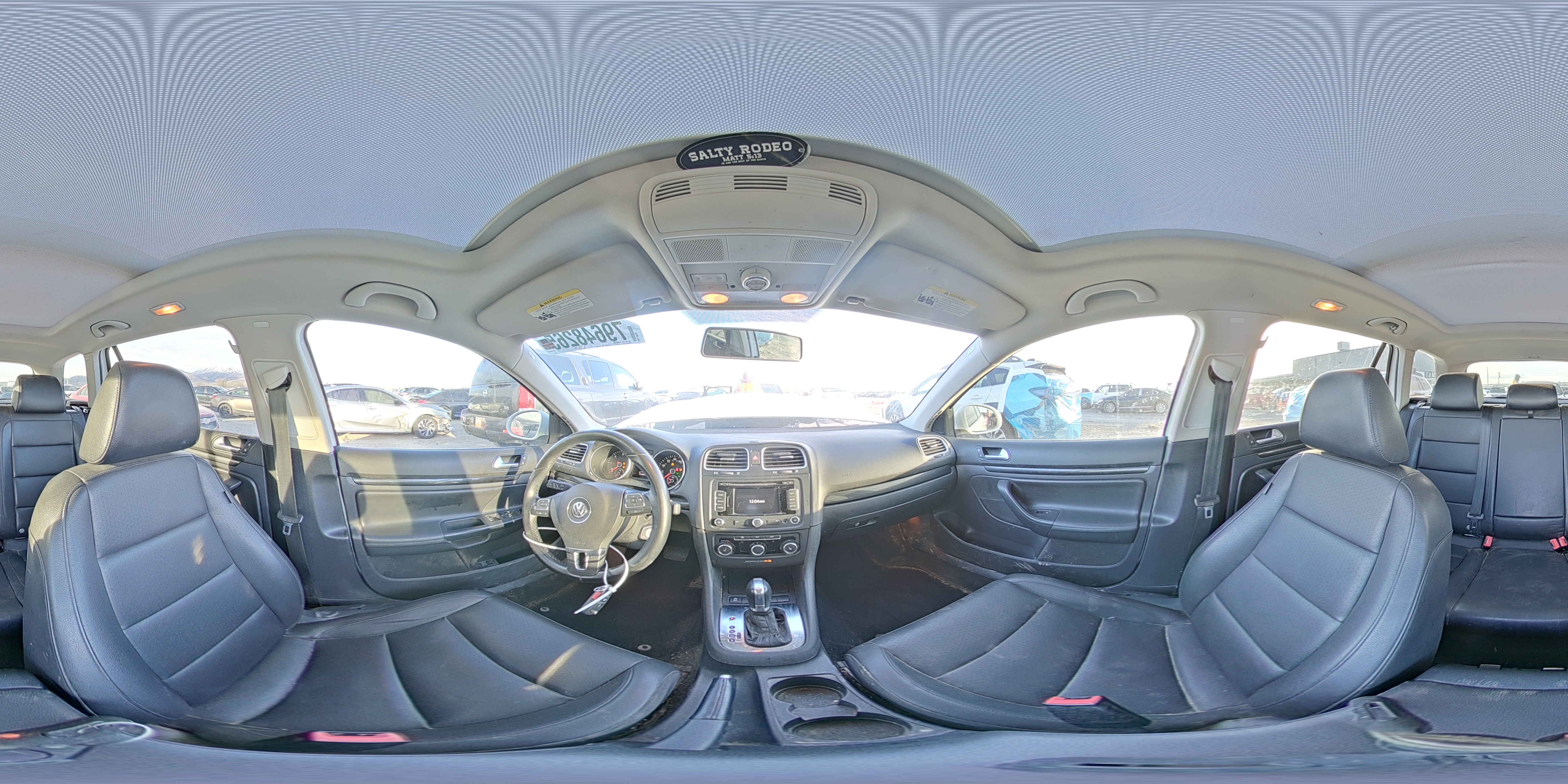 2014 Volkswagen Jetta Tdi White vin: 3VWPL7AJ4EM610992