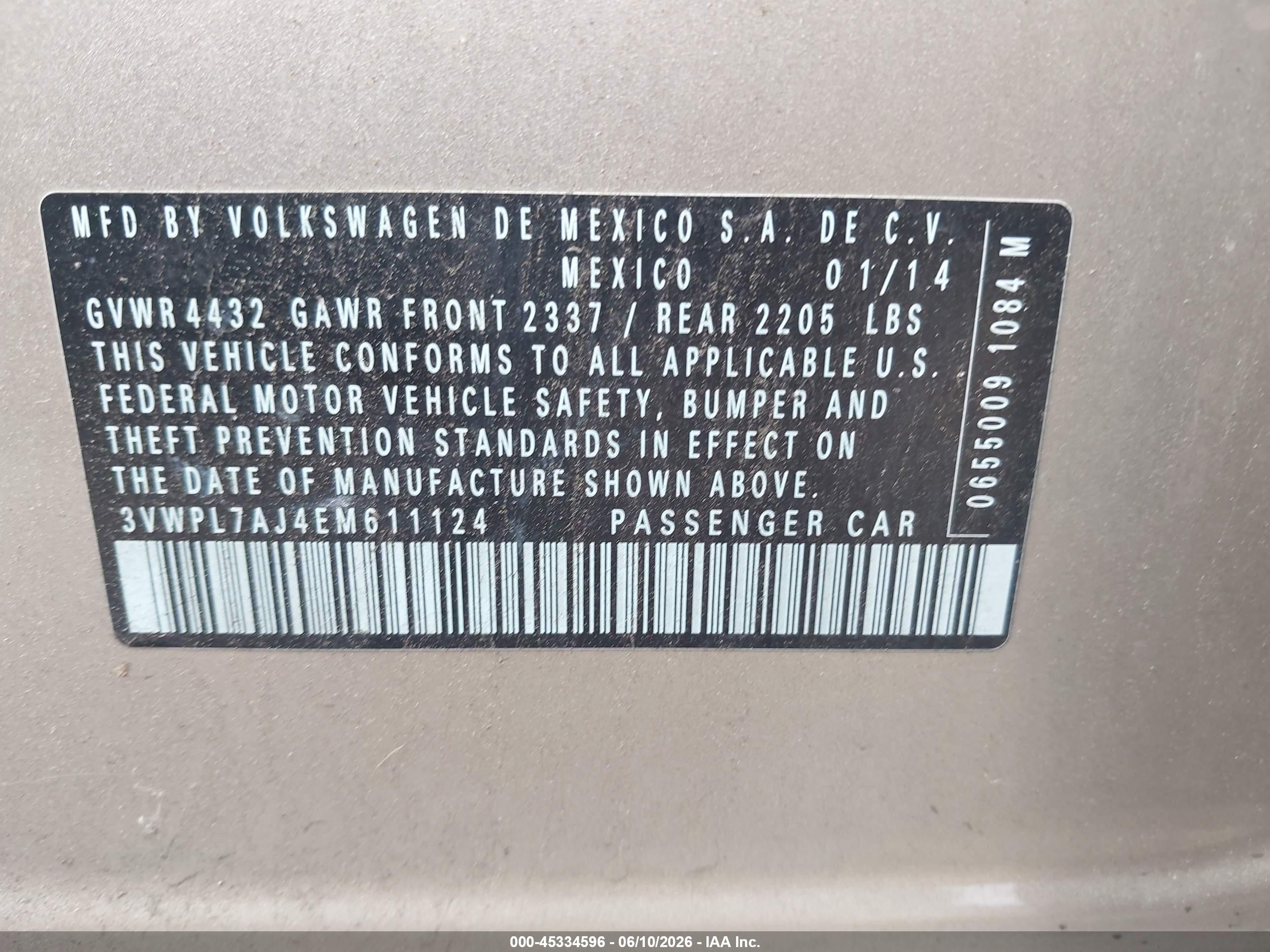 2014 Volkswagen Jetta Sportwagen 2.0l Tdi Beige vin: 3VWPL7AJ4EM611124
