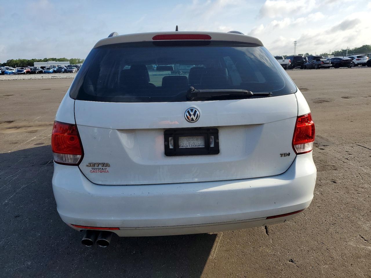 2014 Volkswagen Jetta Tdi White vin: 3VWPL7AJ4EM616260