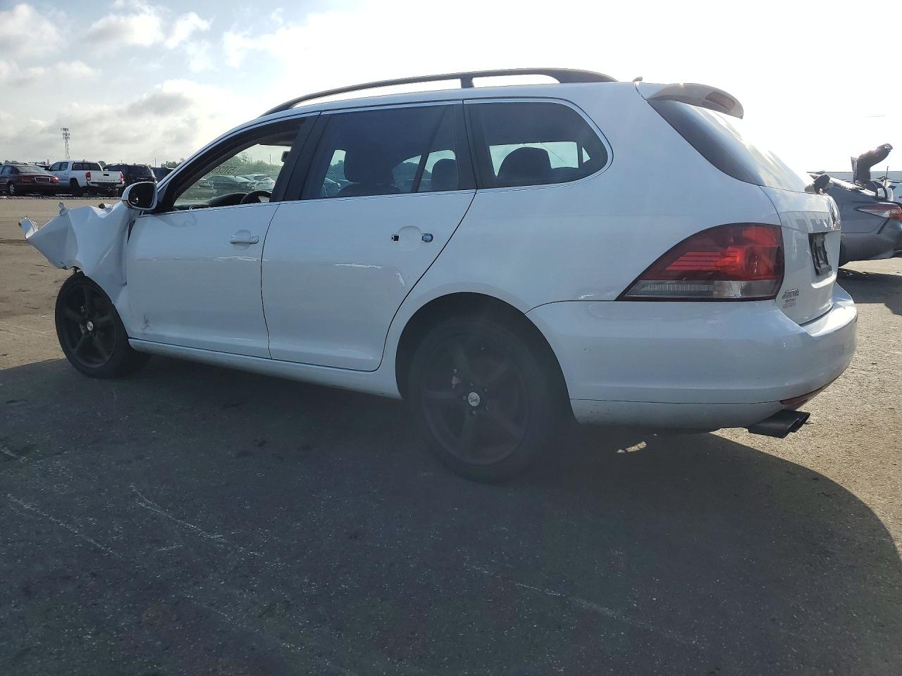 2014 Volkswagen Jetta Tdi White vin: 3VWPL7AJ4EM616260