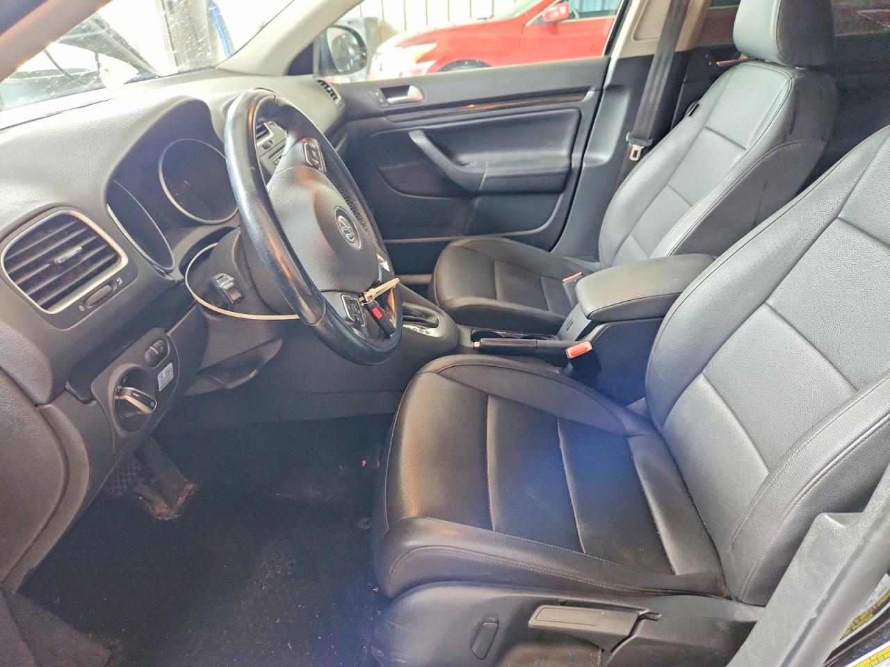 2014 Volkswagen Jetta Tdi Black vin: 3VWPL7AJ4EM618266