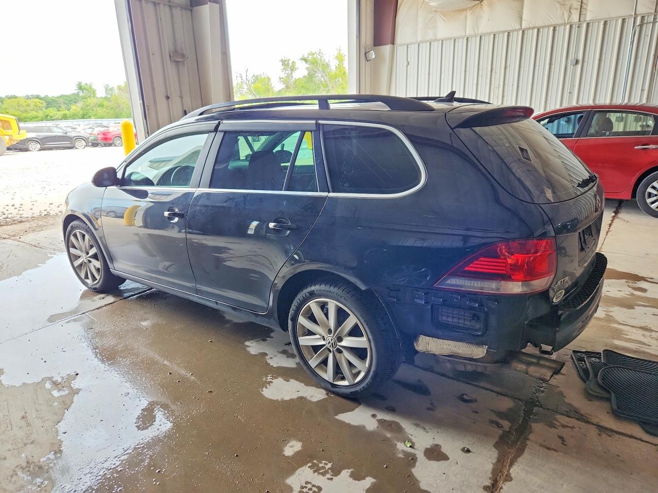 2014 Volkswagen Jetta Tdi Black vin: 3VWPL7AJ4EM618266