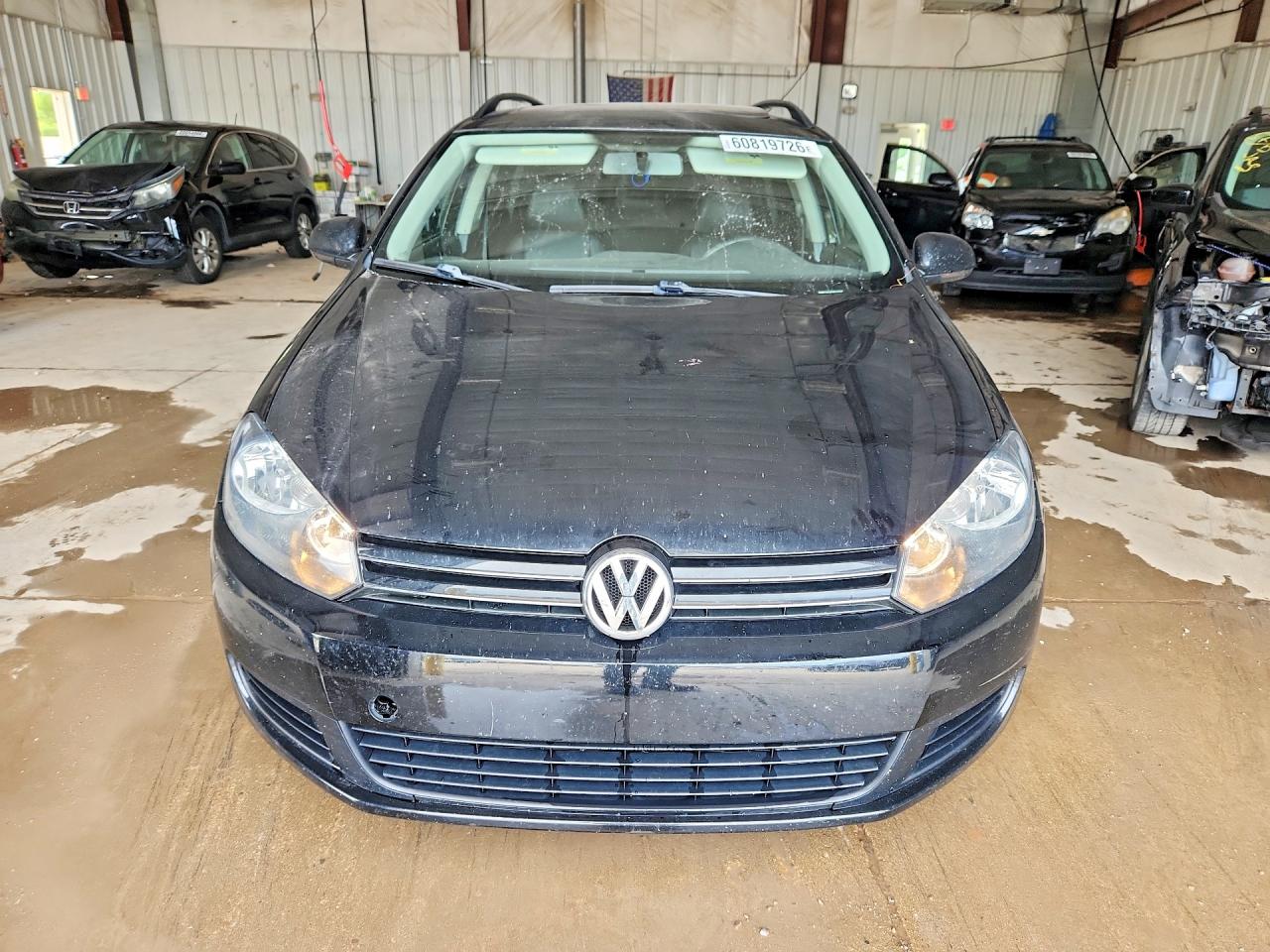 2014 Volkswagen Jetta Tdi Black vin: 3VWPL7AJ4EM618266