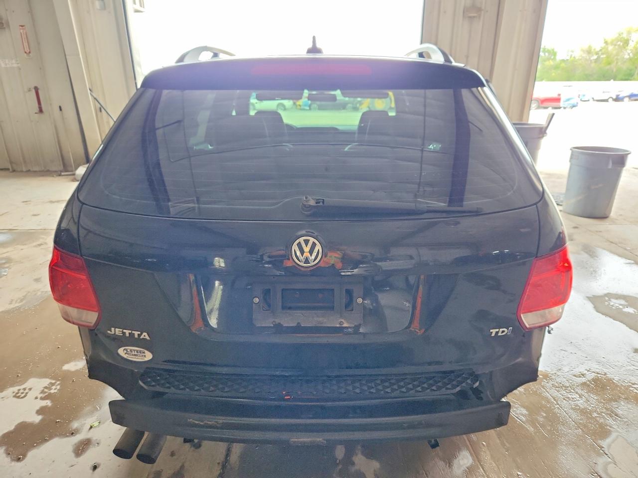 2014 Volkswagen Jetta Tdi Black vin: 3VWPL7AJ4EM618266