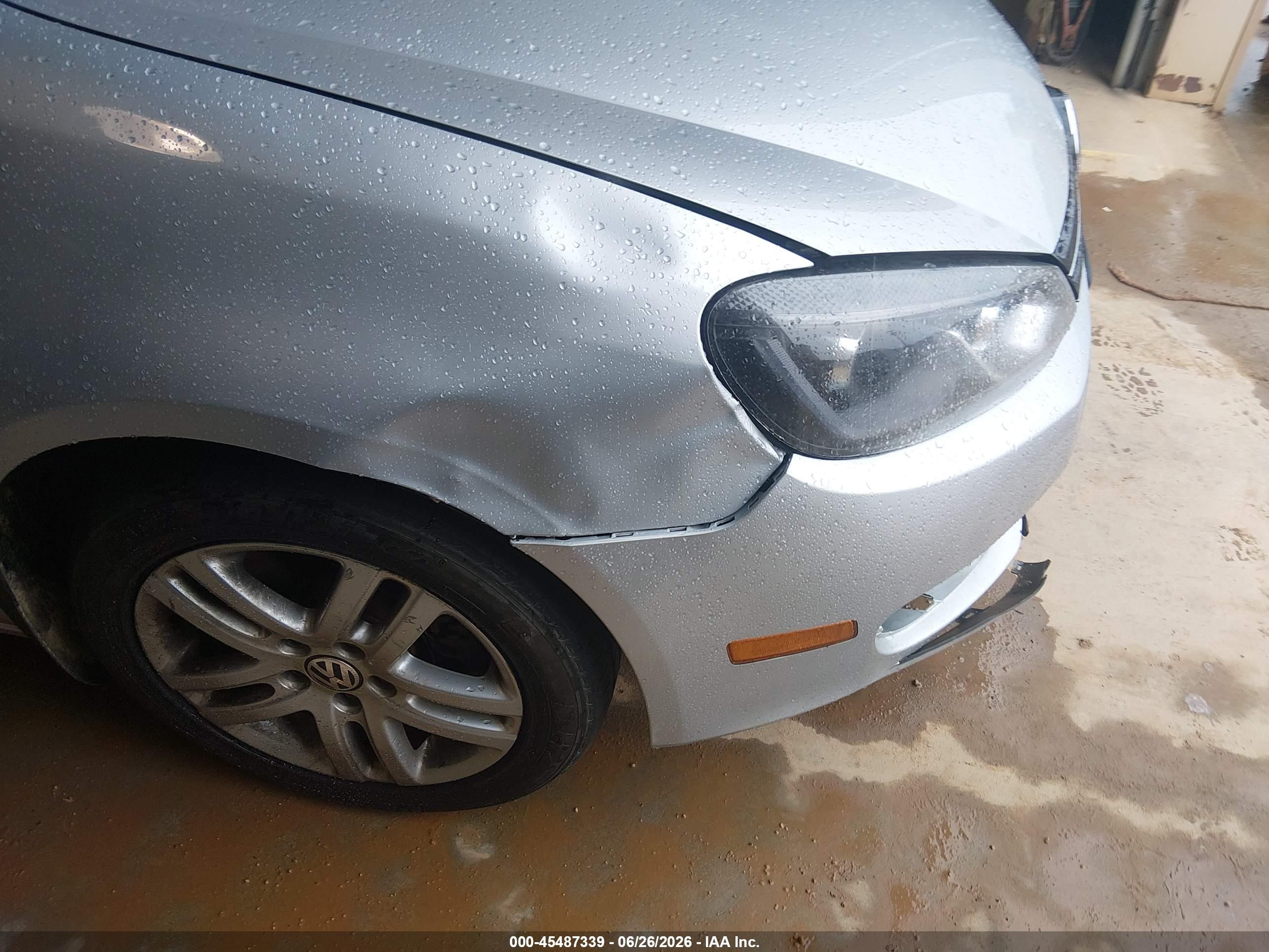2014 Volkswagen Jetta Sportwagen 2.0l Tdi Серебряный vin: 3VWPL7AJ4EM619031