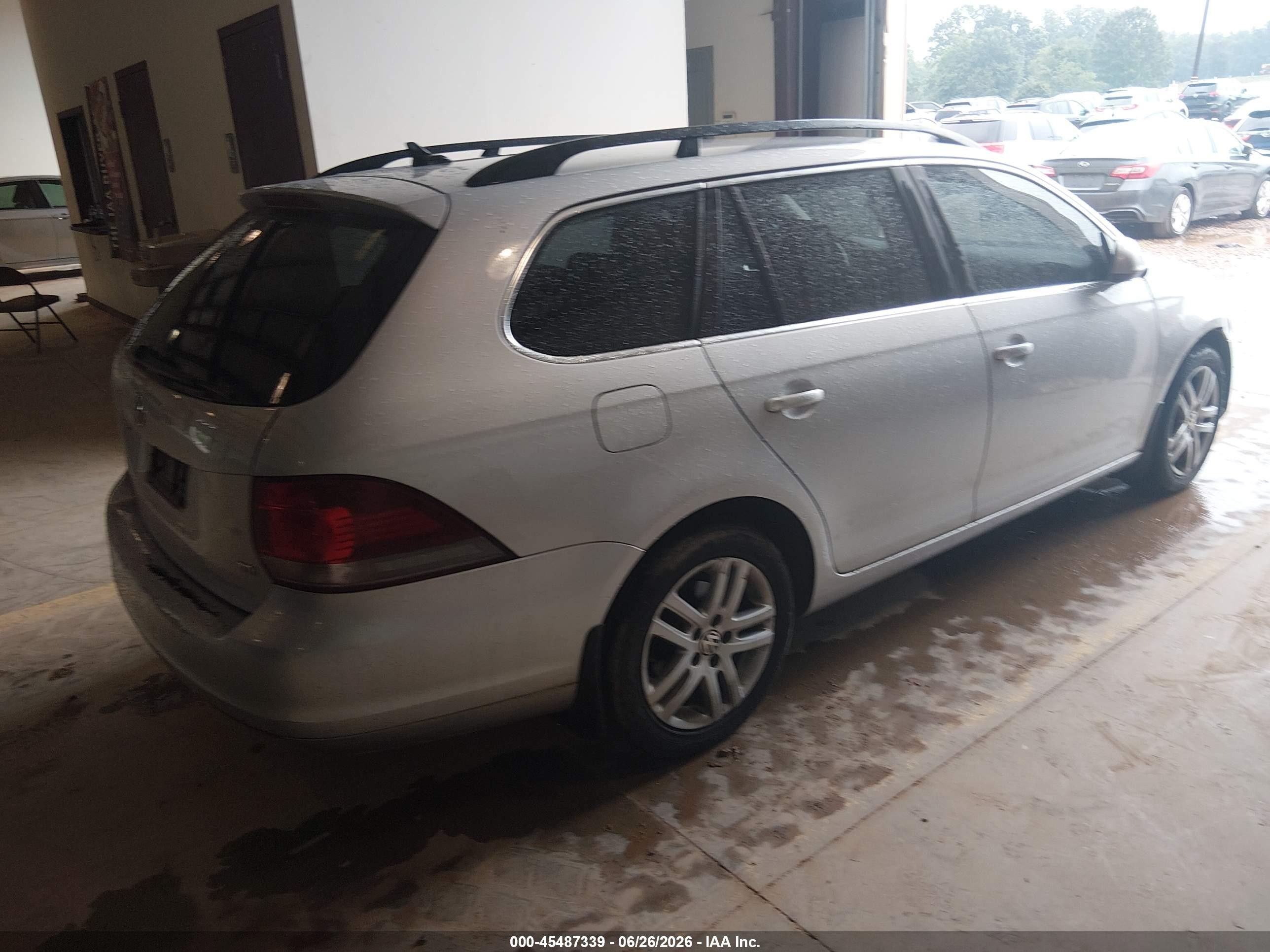 2014 Volkswagen Jetta Sportwagen 2.0l Tdi Серебряный vin: 3VWPL7AJ4EM619031