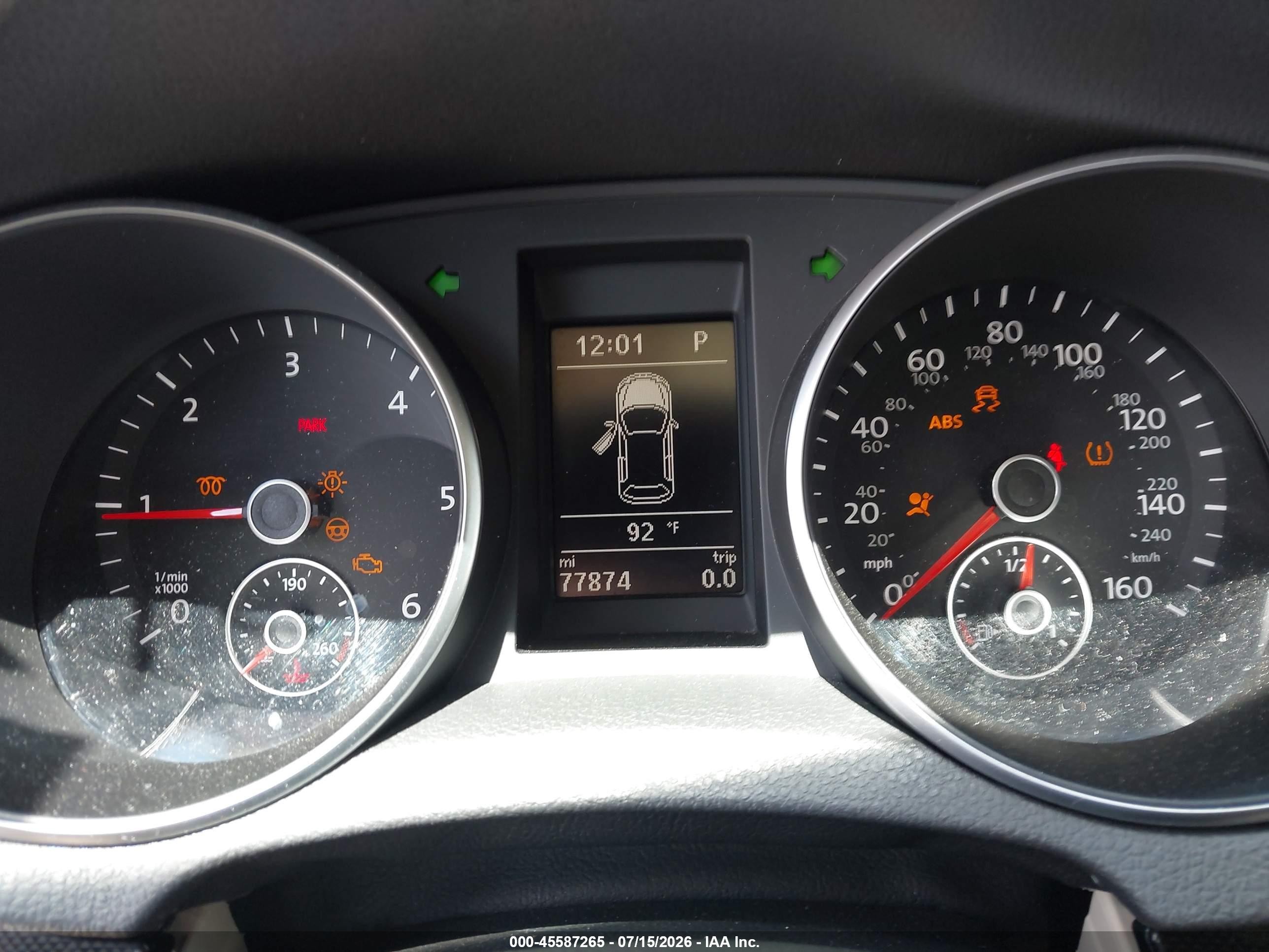 2014 Volkswagen Jetta Sportwagen 2.0l Tdi Black vin: 3VWPL7AJ4EM625170