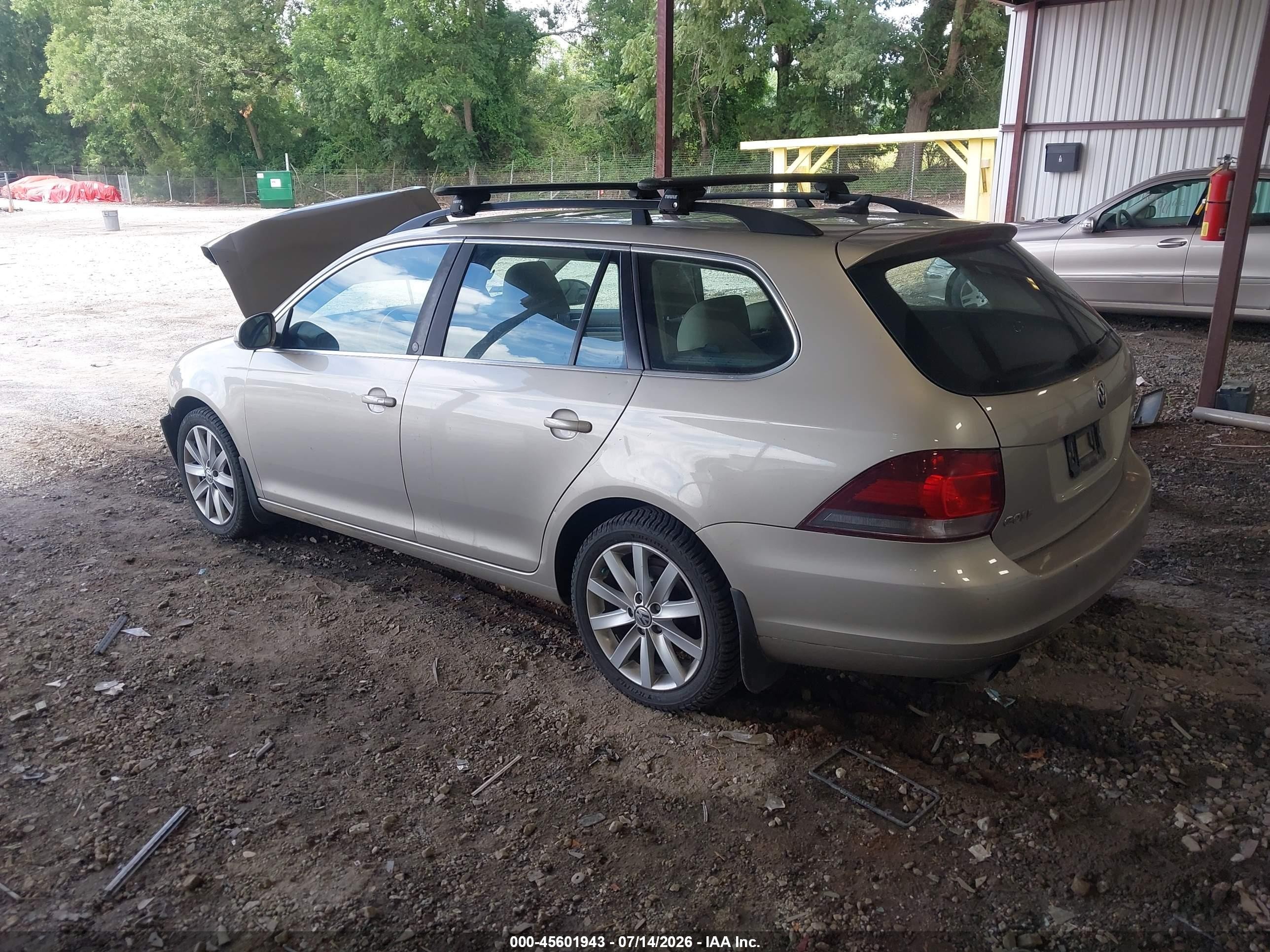 2014 Volkswagen Jetta Sportwagen 2.0l Tdi Tan vin: 3VWPL7AJ4EM625394