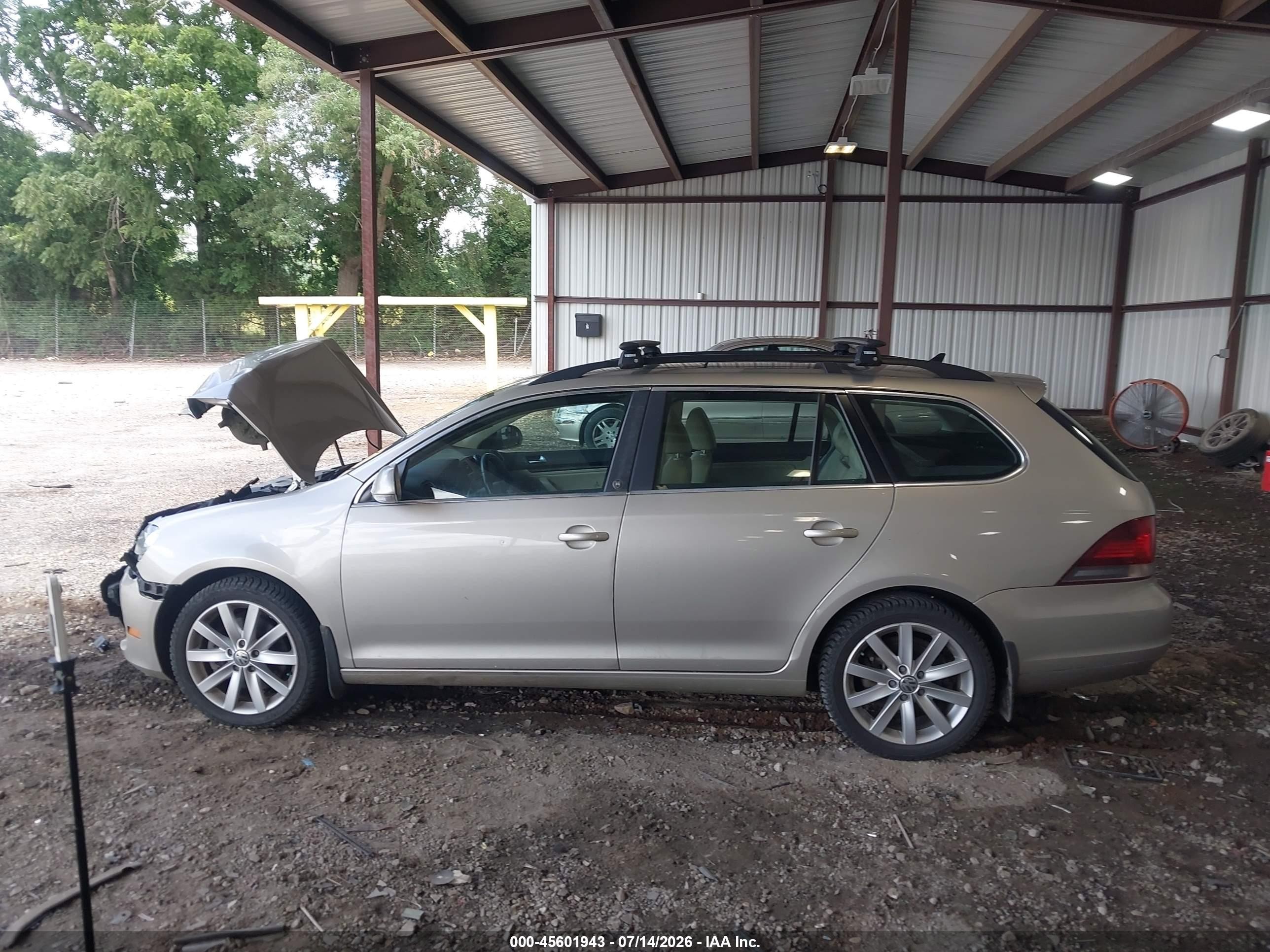 2014 Volkswagen Jetta Sportwagen 2.0l Tdi Tan vin: 3VWPL7AJ4EM625394