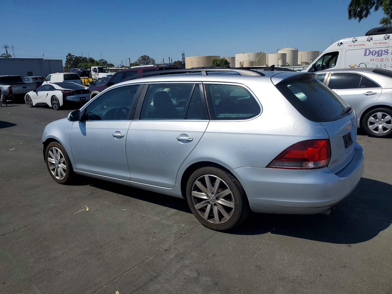 2014 Volkswagen Jetta Tdi Silver vin: 3VWPL7AJ4EM627372