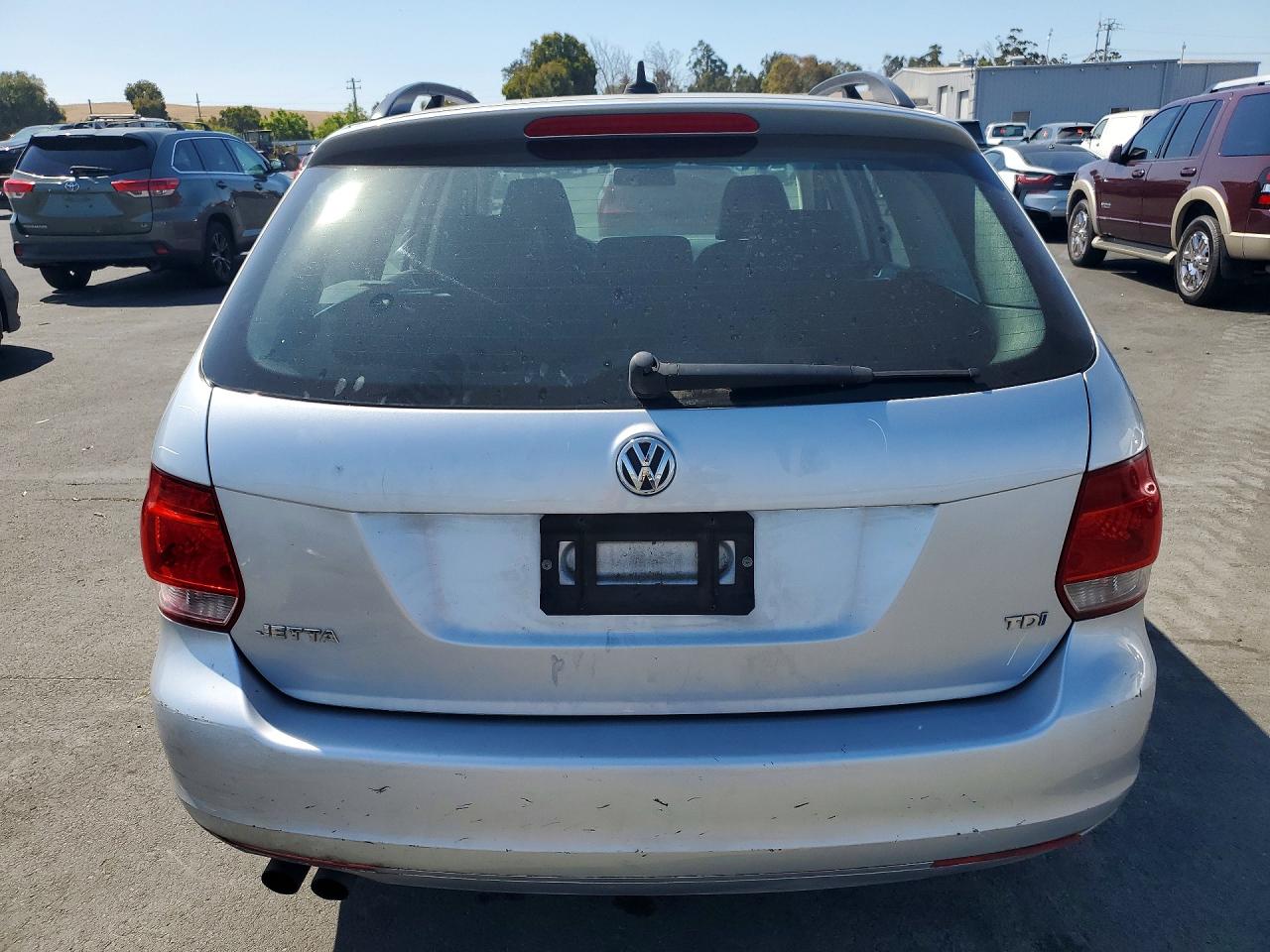 2014 Volkswagen Jetta Tdi Silver vin: 3VWPL7AJ4EM627372