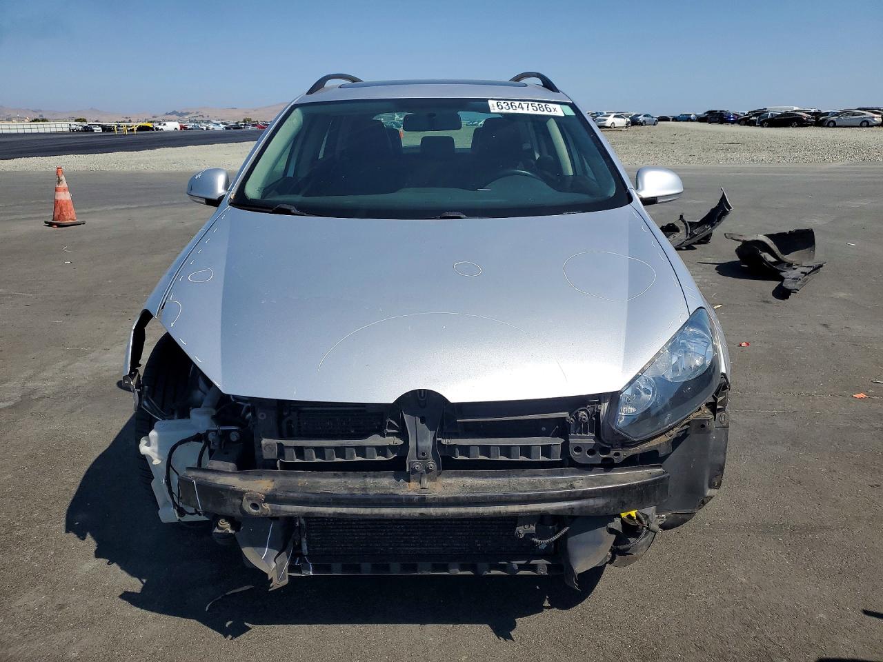 2014 Volkswagen Jetta Tdi Silver vin: 3VWPL7AJ4EM627372