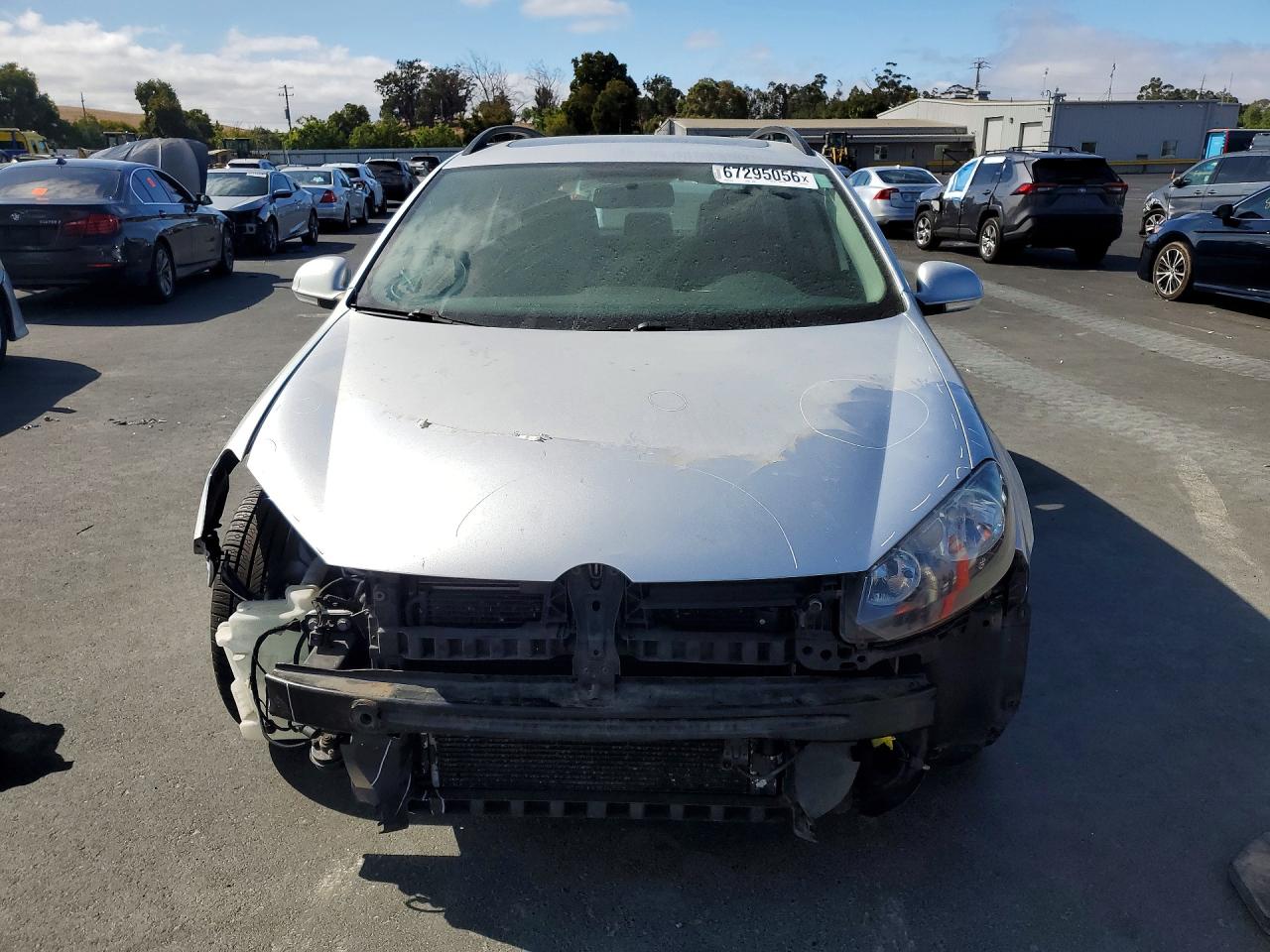 2014 Volkswagen Jetta Tdi Silver vin: 3VWPL7AJ4EM627372