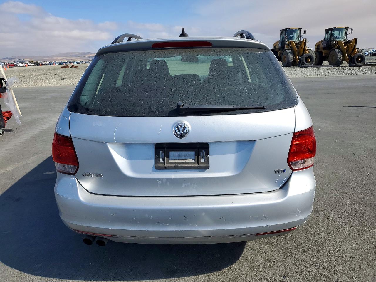 2014 Volkswagen Jetta Tdi Silver vin: 3VWPL7AJ4EM627372