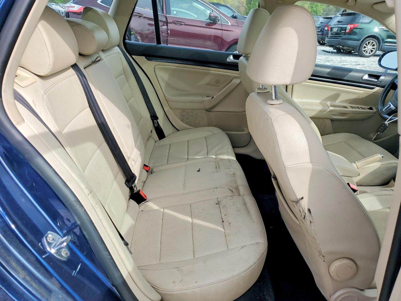 2014 Volkswagen Jetta Tdi Blue vin: 3VWPL7AJ4EM628103