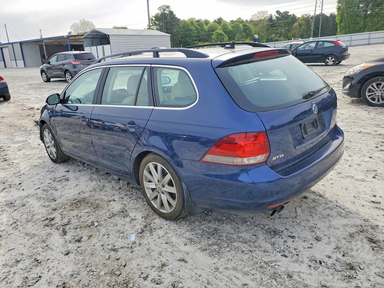 2014 Volkswagen Jetta Tdi Blue vin: 3VWPL7AJ4EM628103
