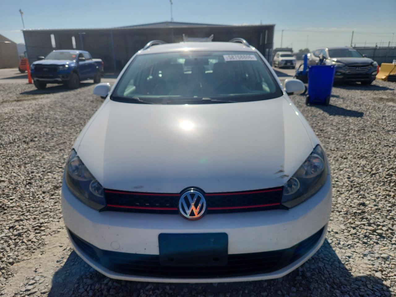 2011 Volkswagen Jetta Tdi White vin: 3VWPL7AJ5BM702138