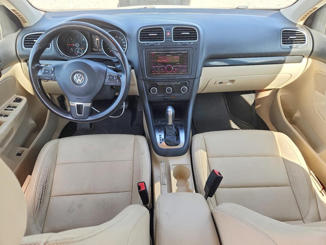 2011 Volkswagen Jetta Tdi White vin: 3VWPL7AJ5BM702138
