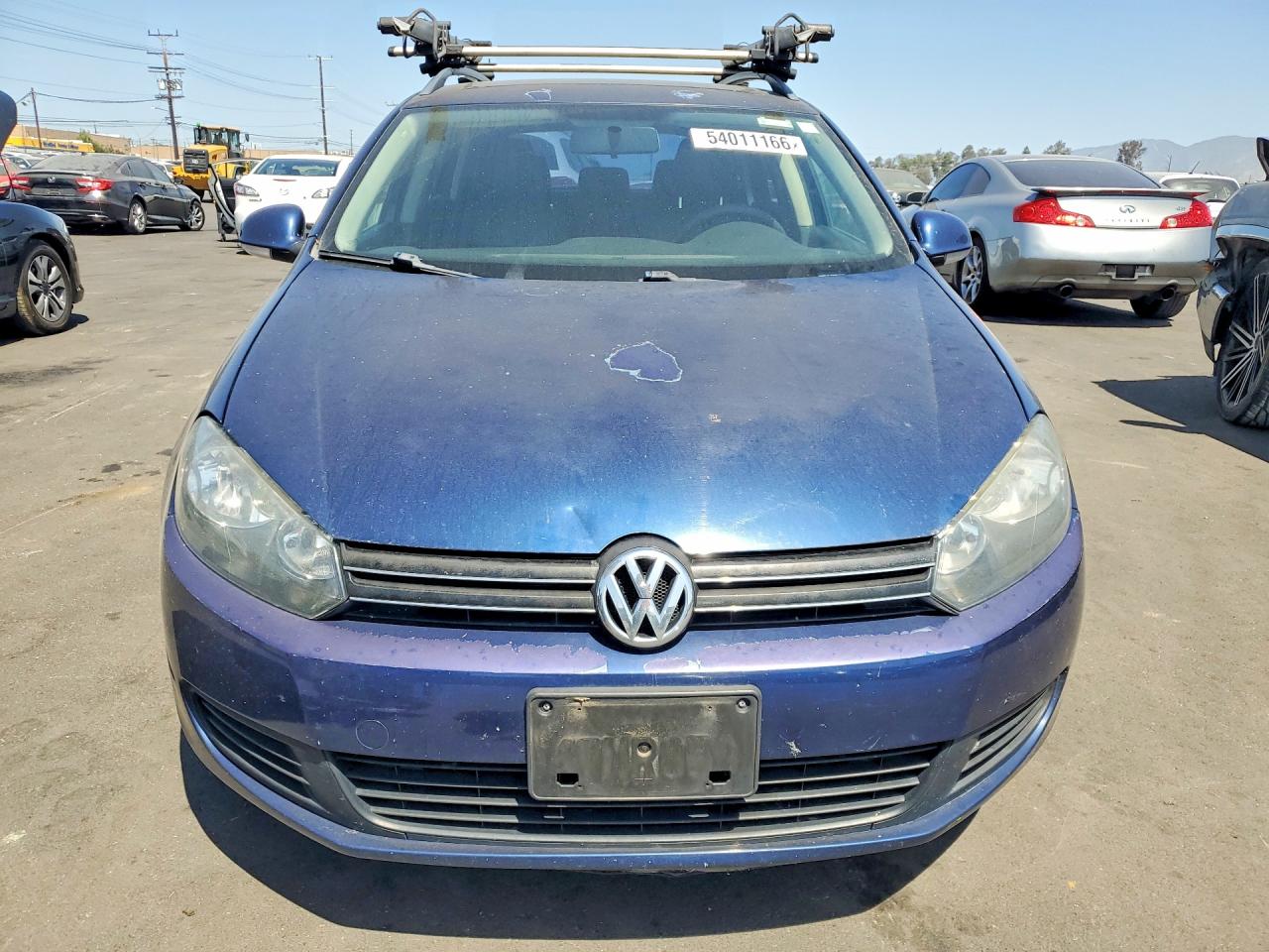 2012 Volkswagen Jetta Tdi Blue vin: 3VWPL7AJ5CM615129