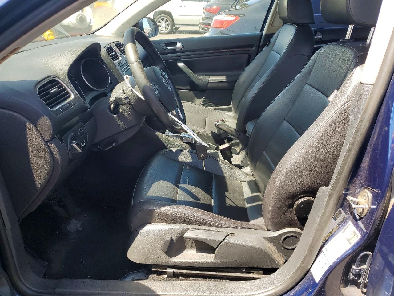2012 Volkswagen Jetta Tdi Blue vin: 3VWPL7AJ5CM615129