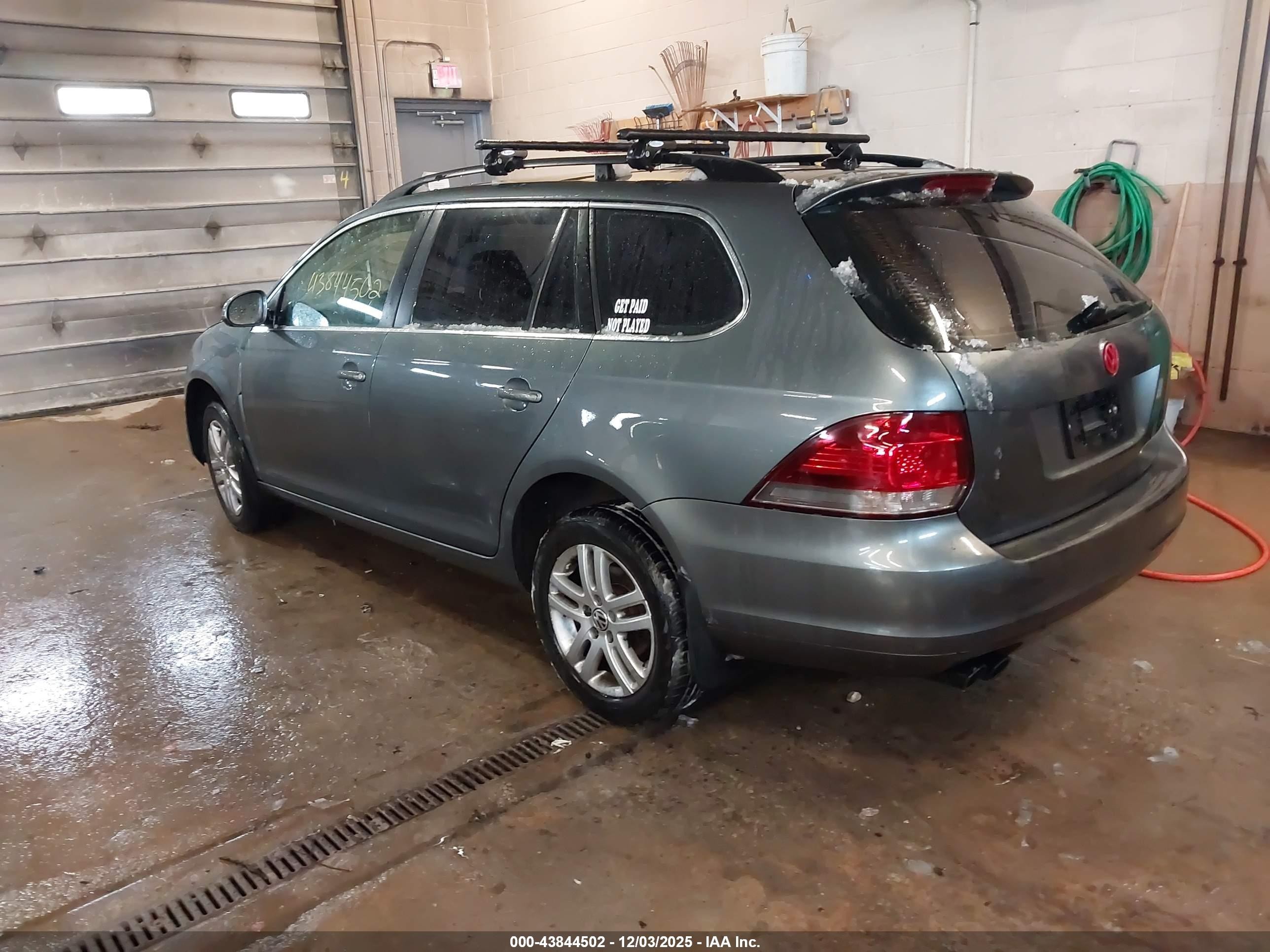 2012 Volkswagen Jetta Sportwagen 2.0l Tdi Gray vin: 3VWPL7AJ5CM638166