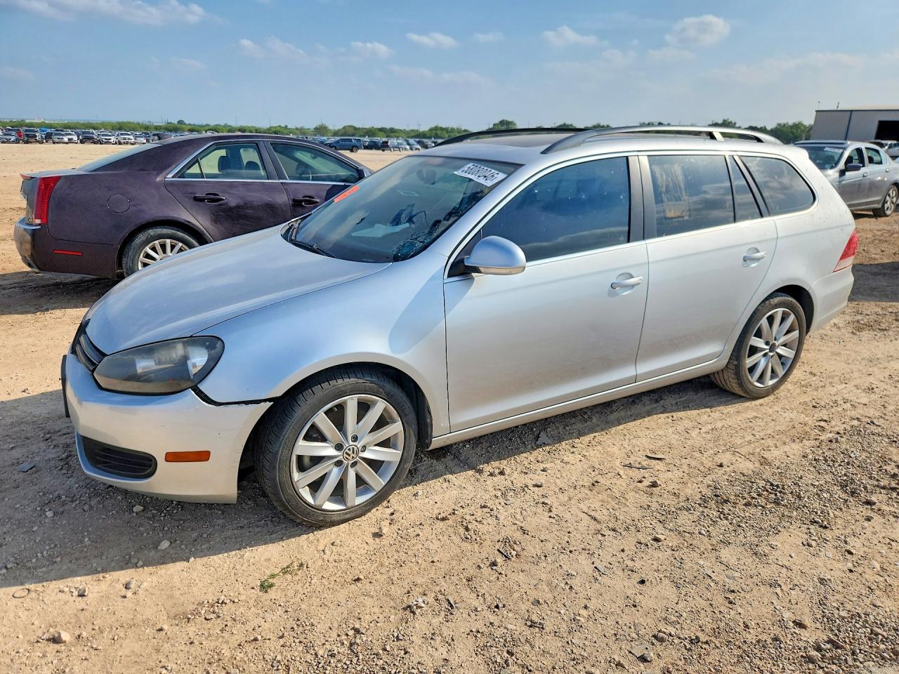 2012 Volkswagen Jetta Tdi Silver vin: 3VWPL7AJ5CM668641