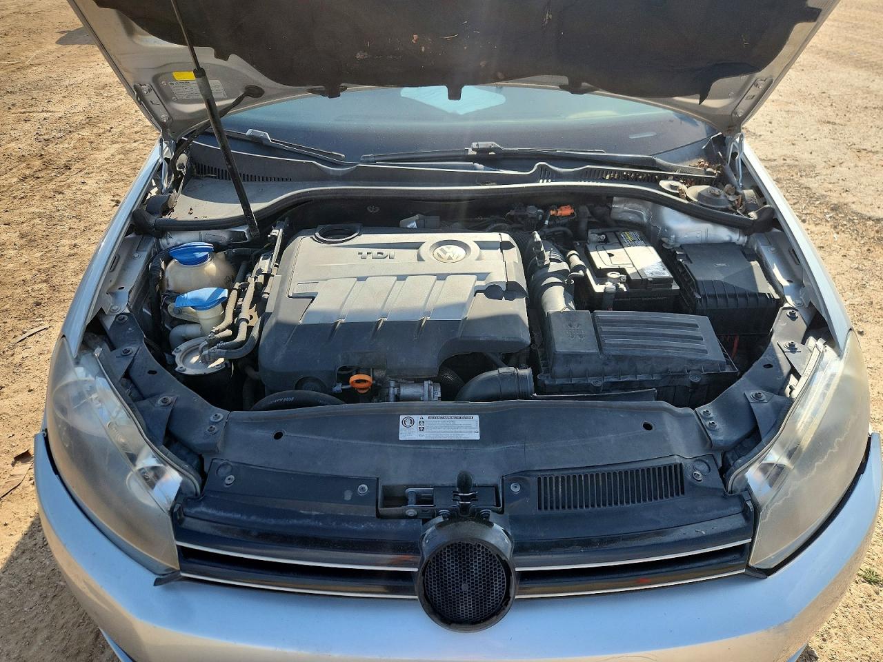 2012 Volkswagen Jetta Tdi Серебряный vin: 3VWPL7AJ5CM668641
