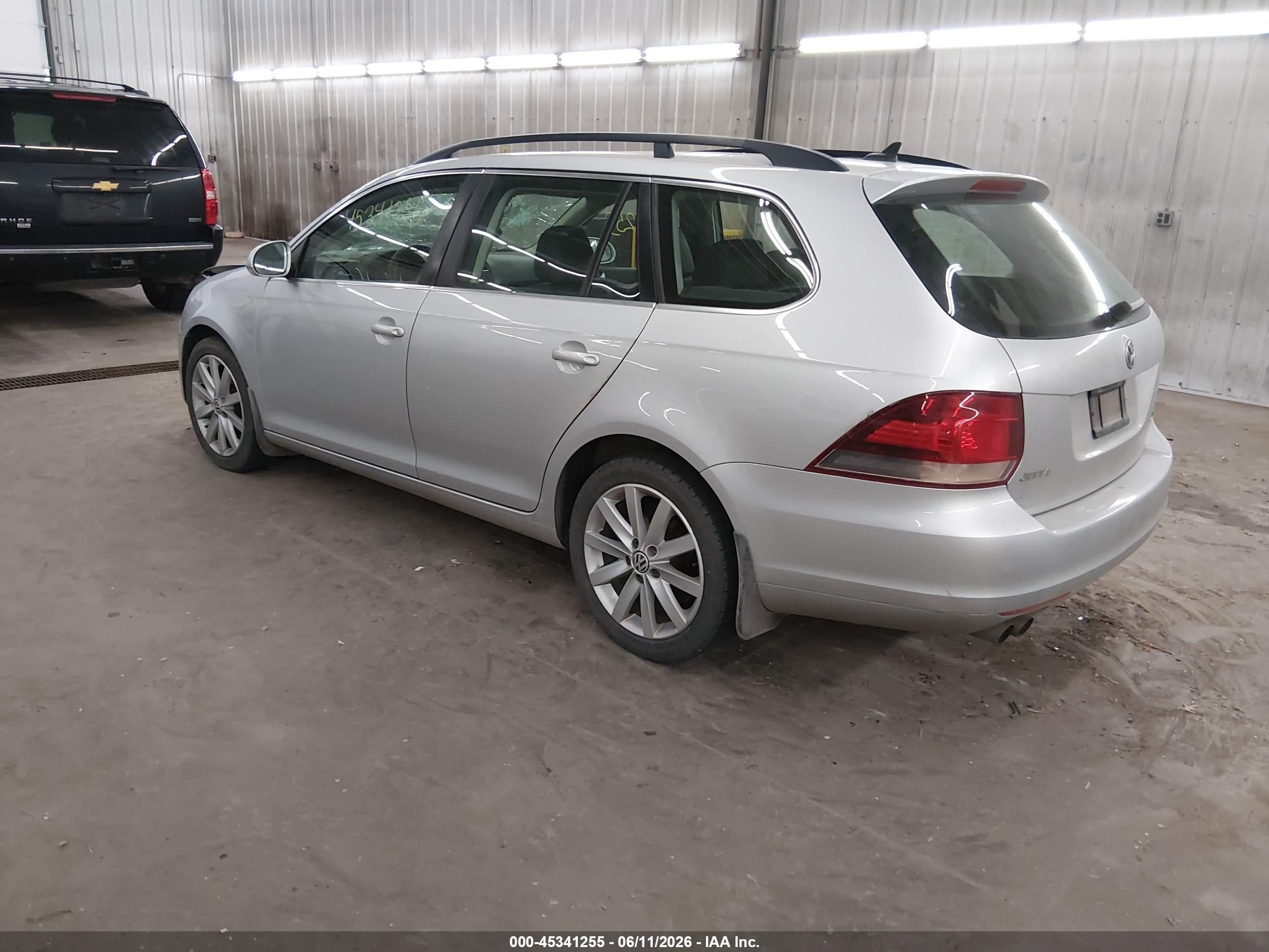 2013 Volkswagen Jetta Sportwagen 2.0l Tdi Silver vin: 3VWPL7AJ5DM612250