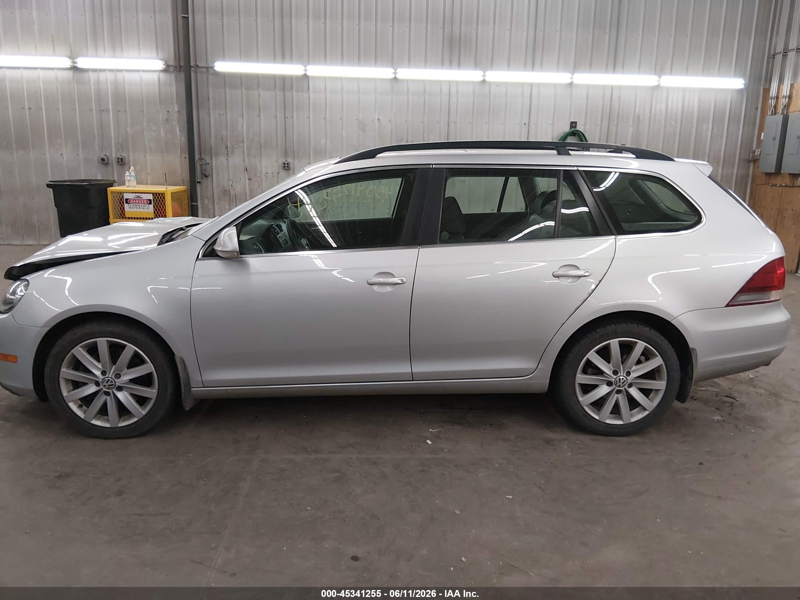 2013 Volkswagen Jetta Sportwagen 2.0l Tdi Silver vin: 3VWPL7AJ5DM612250