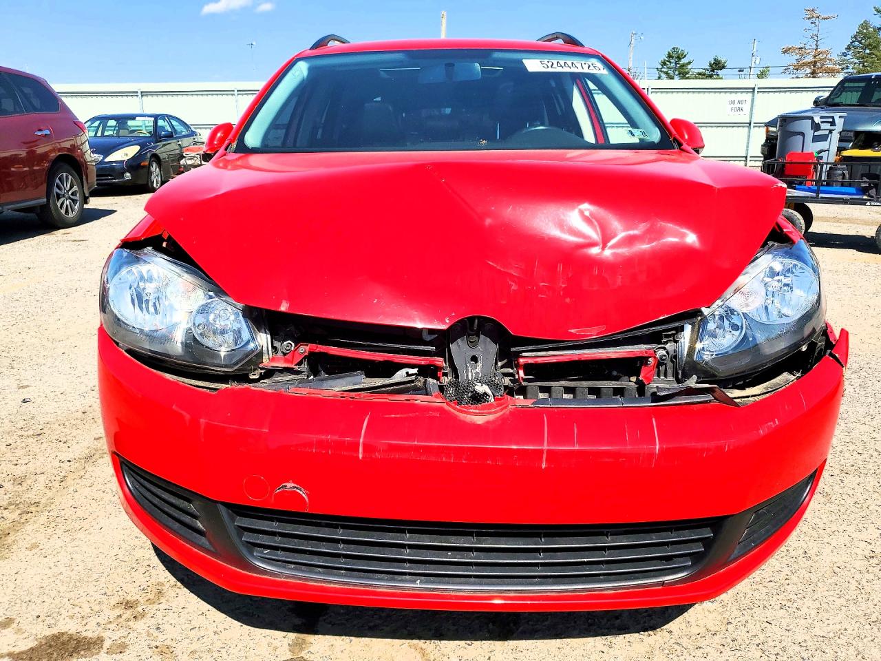 2013 Volkswagen Jetta Tdi Red vin: 3VWPL7AJ5DM635298