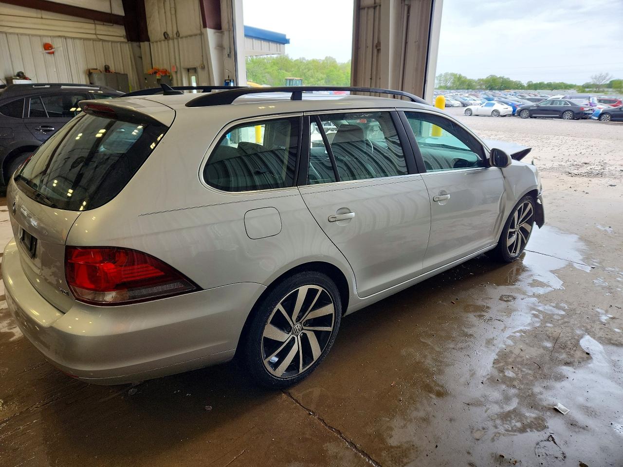 2013 Volkswagen Jetta Tdi Silver vin: 3VWPL7AJ5DM665207