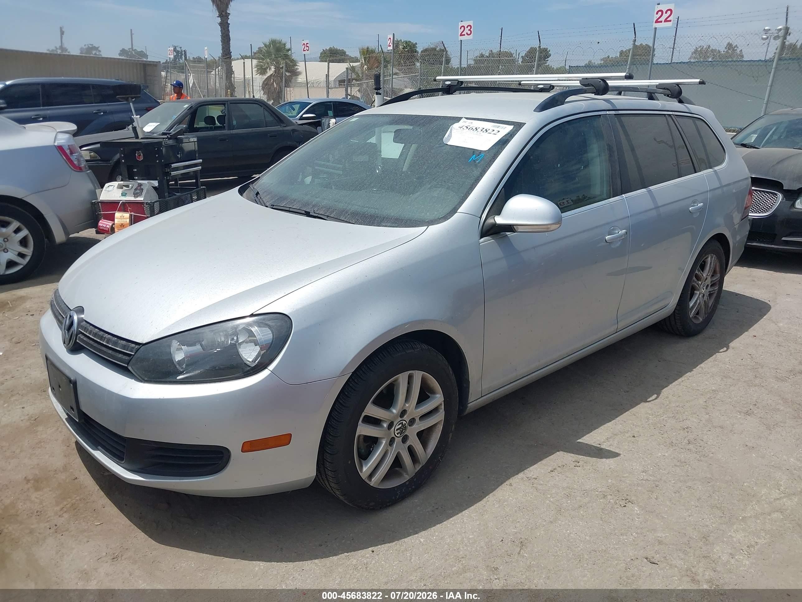2013 Volkswagen Jetta Sportwagen 2.0l Tdi Серебряный vin: 3VWPL7AJ5DM668043
