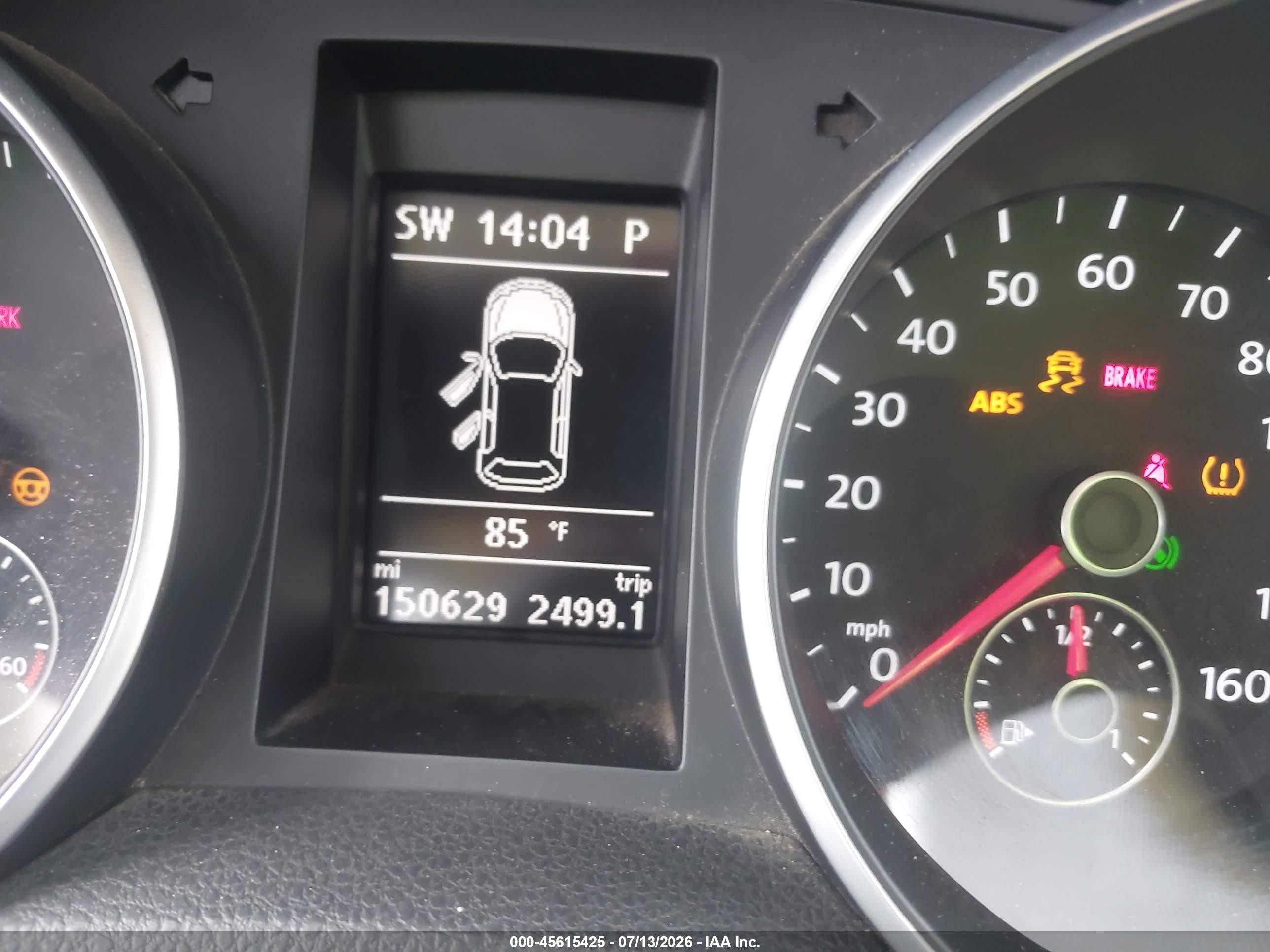 2013 Volkswagen Jetta Sportwagen 2.0l Tdi Белый vin: 3VWPL7AJ5DM694478