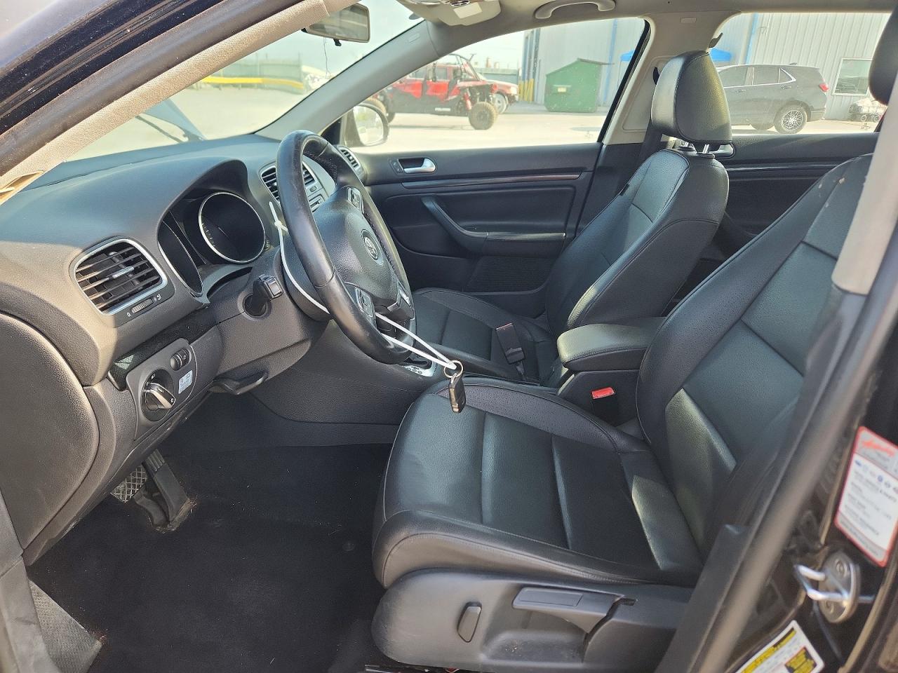 2014 Volkswagen Jetta Tdi Black vin: 3VWPL7AJ5EM606076
