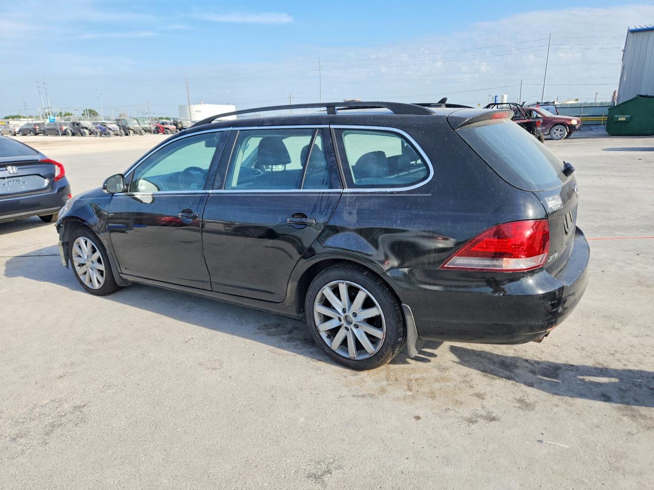 2014 Volkswagen Jetta Tdi Black vin: 3VWPL7AJ5EM606076