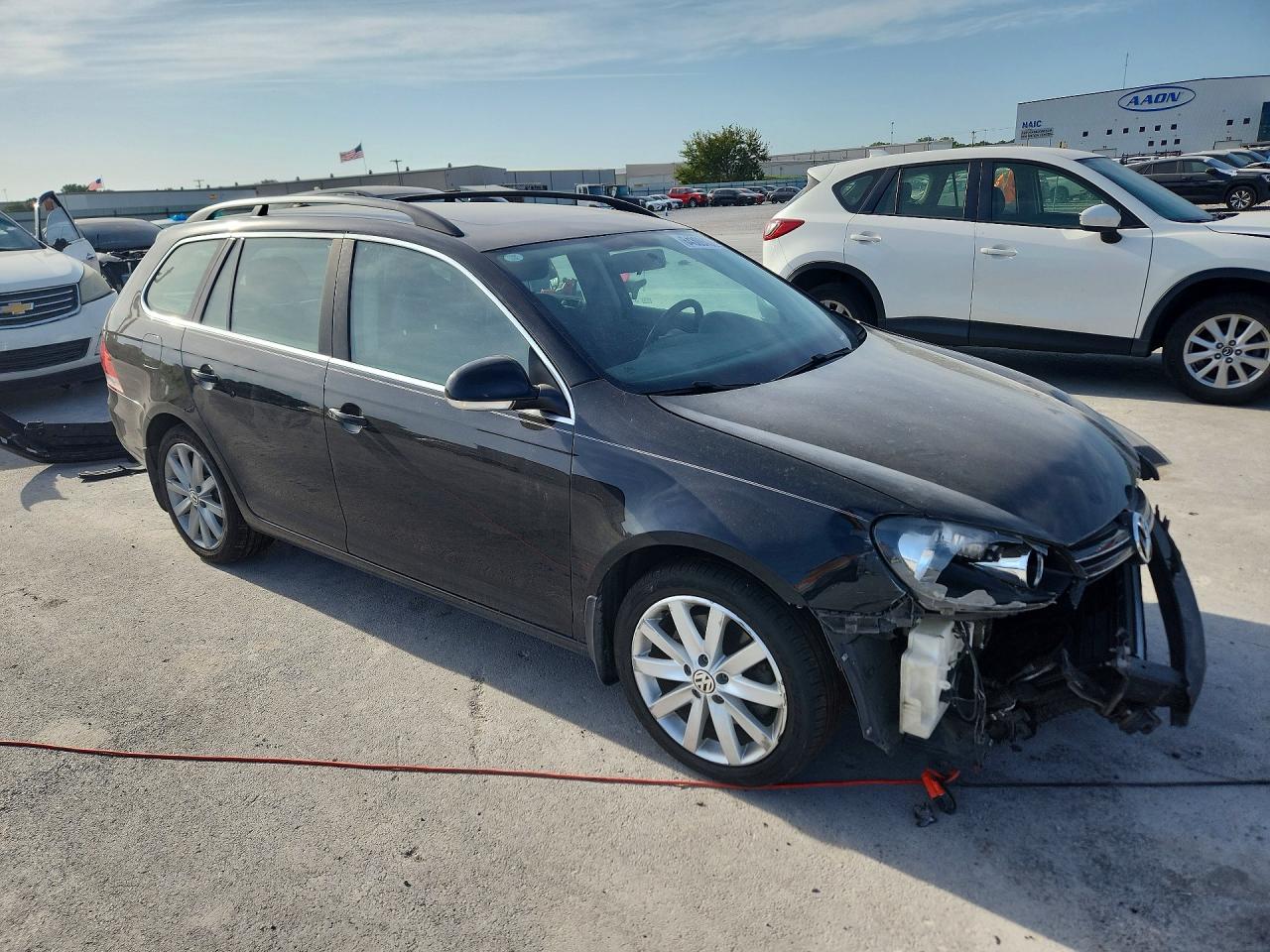 2014 Volkswagen Jetta Tdi Black vin: 3VWPL7AJ5EM606076