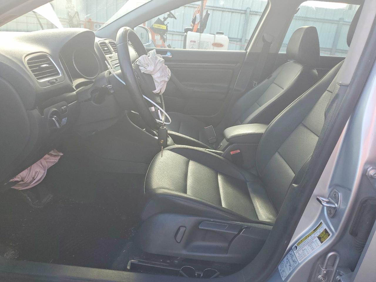 2014 Volkswagen Jetta Tdi Silver vin: 3VWPL7AJ5EM608359